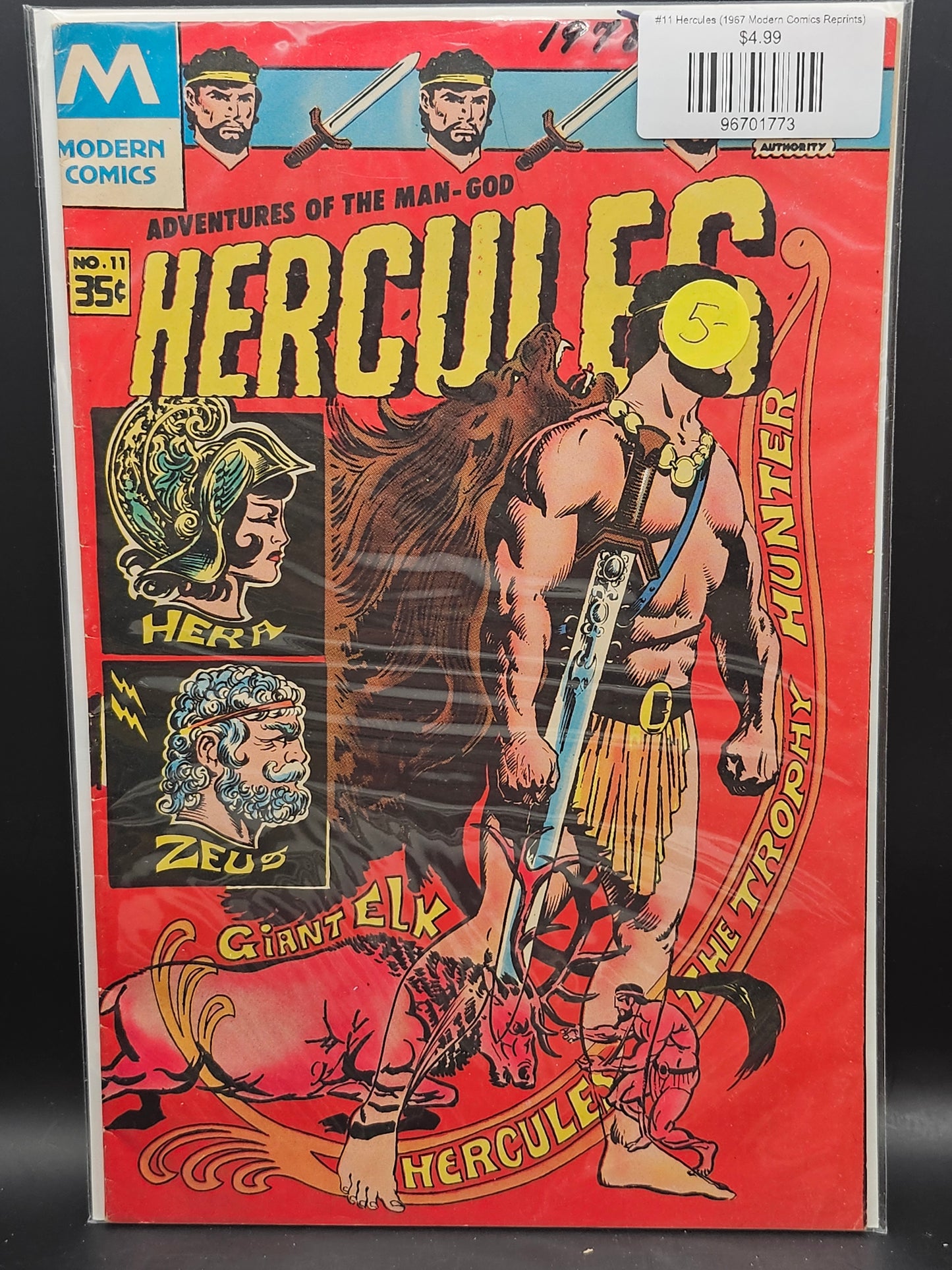 #11 Hercules (1967 Modern Comics Reprints)