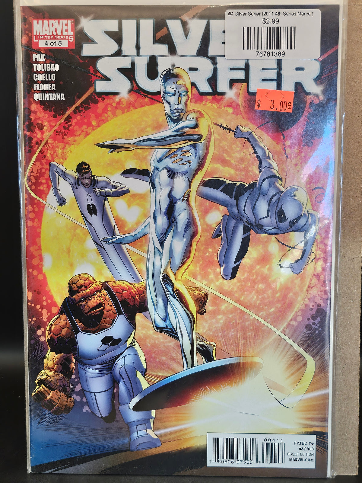 #4 Silver Surfer (2011 4th Series Marvel)
