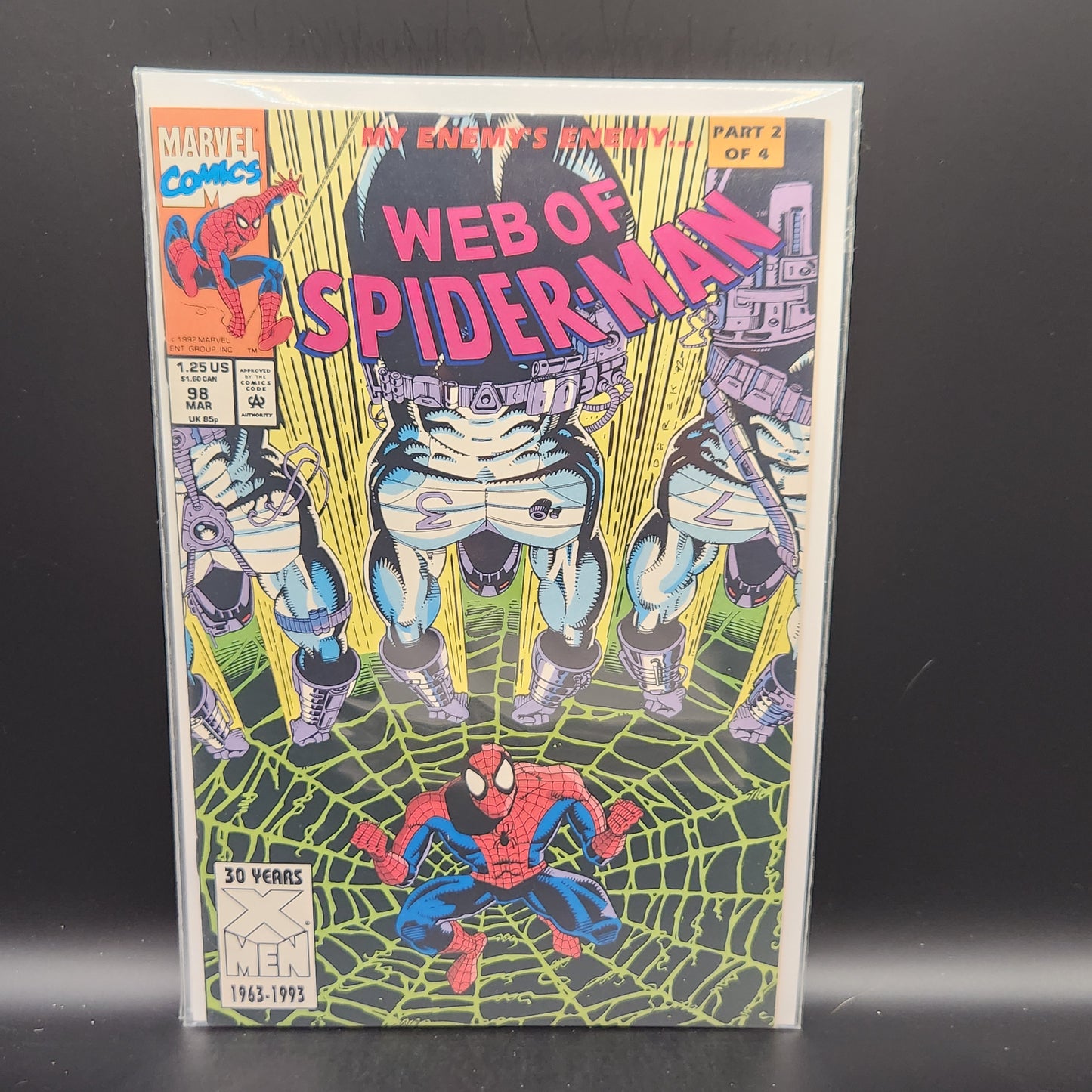 #98D Web of Spider-Man (1985 1st Series)