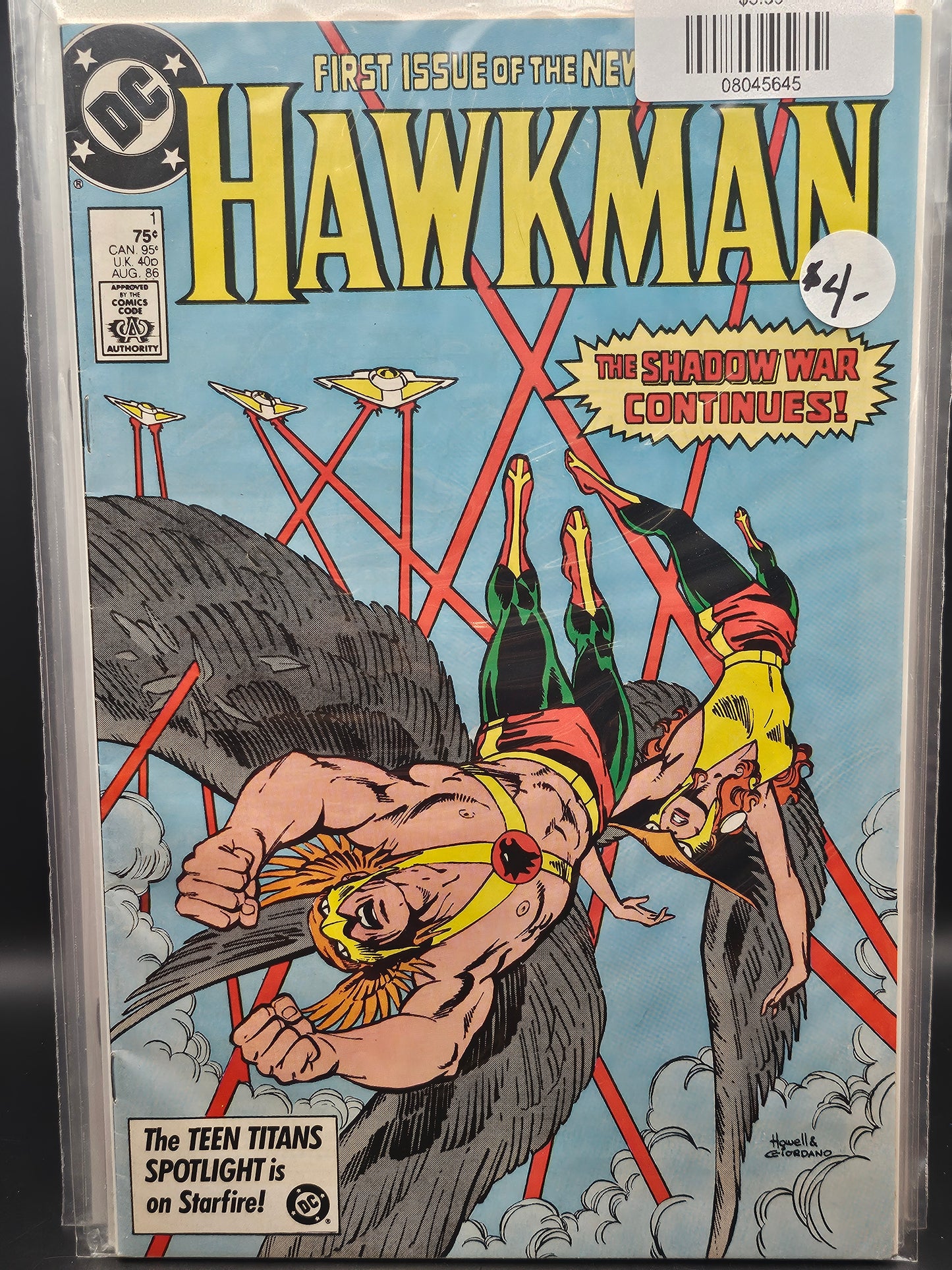 #1d Hawkman (1986 2nd Series)