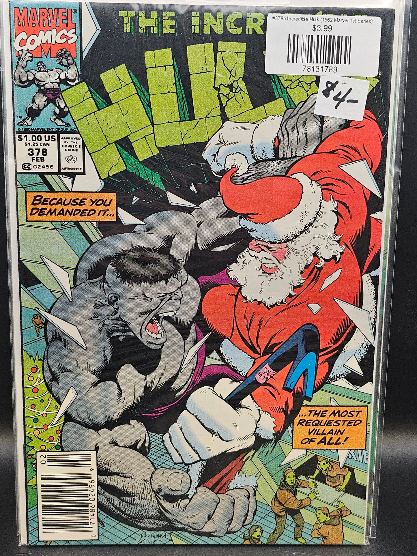 #378n Incredible Hulk (1962 Marvel 1st Series)