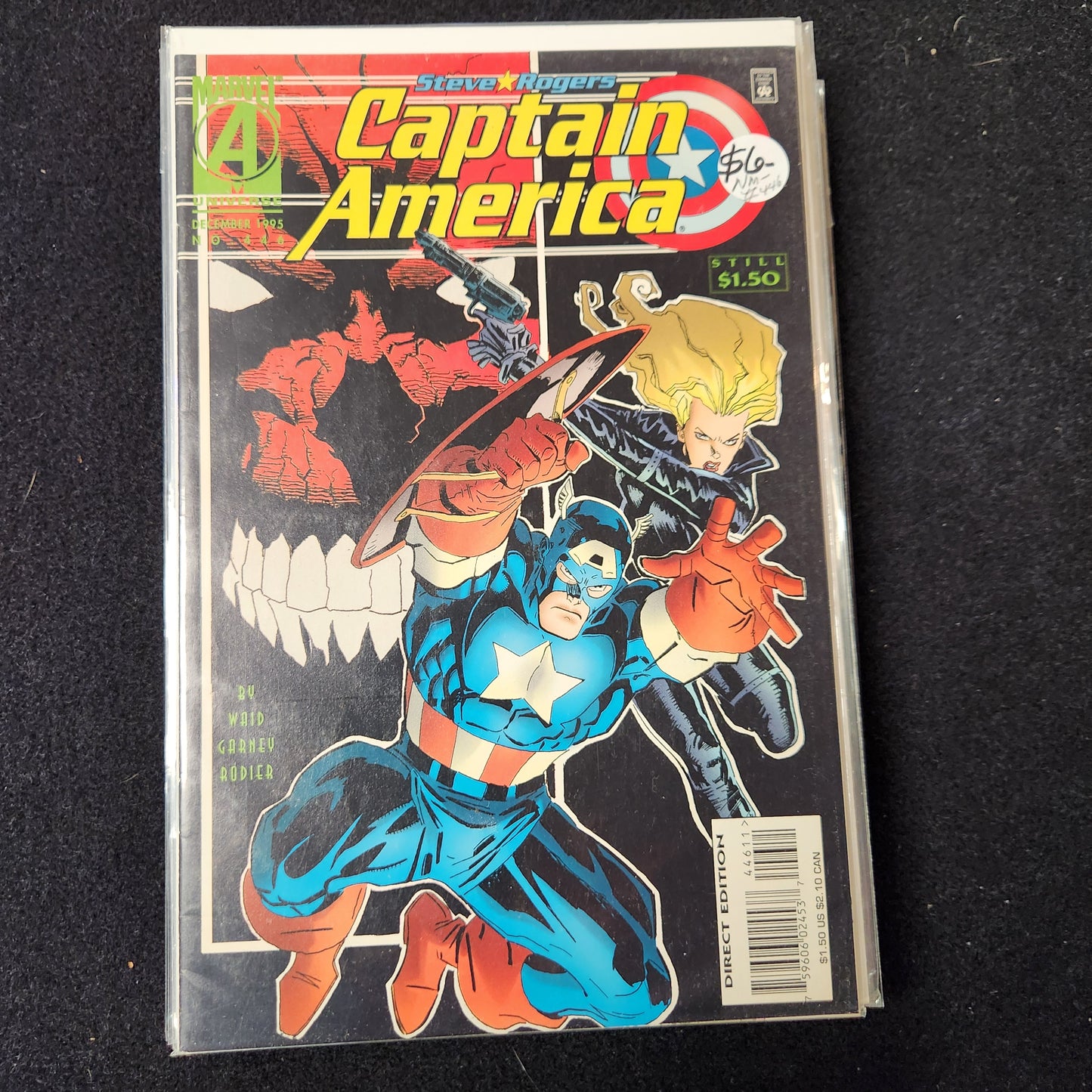 Captain America – Marvel – 1968–1996 – Volume 1 – Ongoing Series – #446