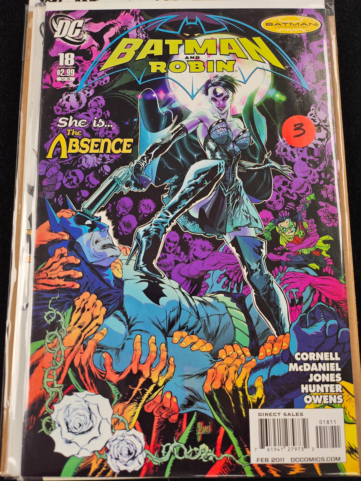 Batman and Robin – DC Comics – (2009–2011) – Volume 1 – #18 - Cover A