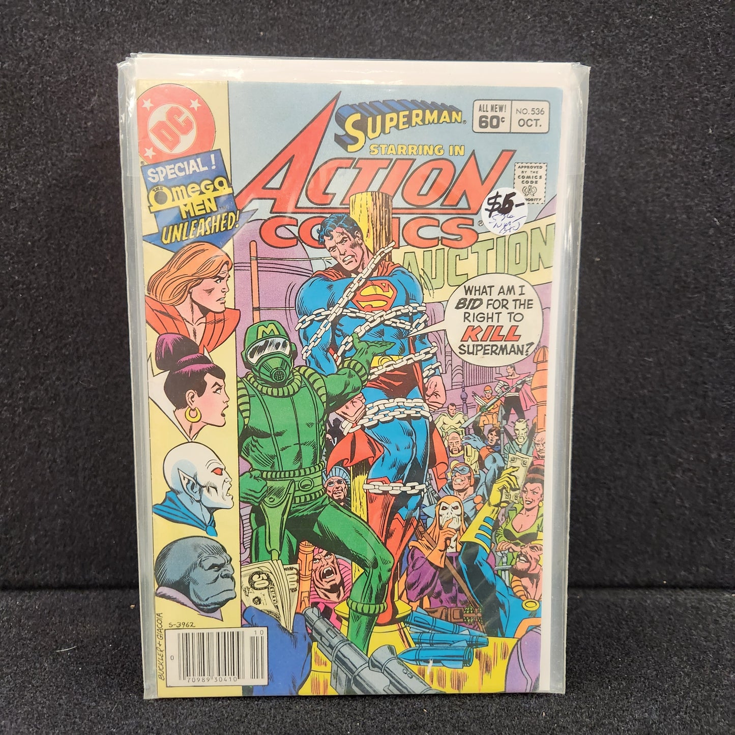 Action Comics #536 - Omega Men Unleashed (DC 1982)