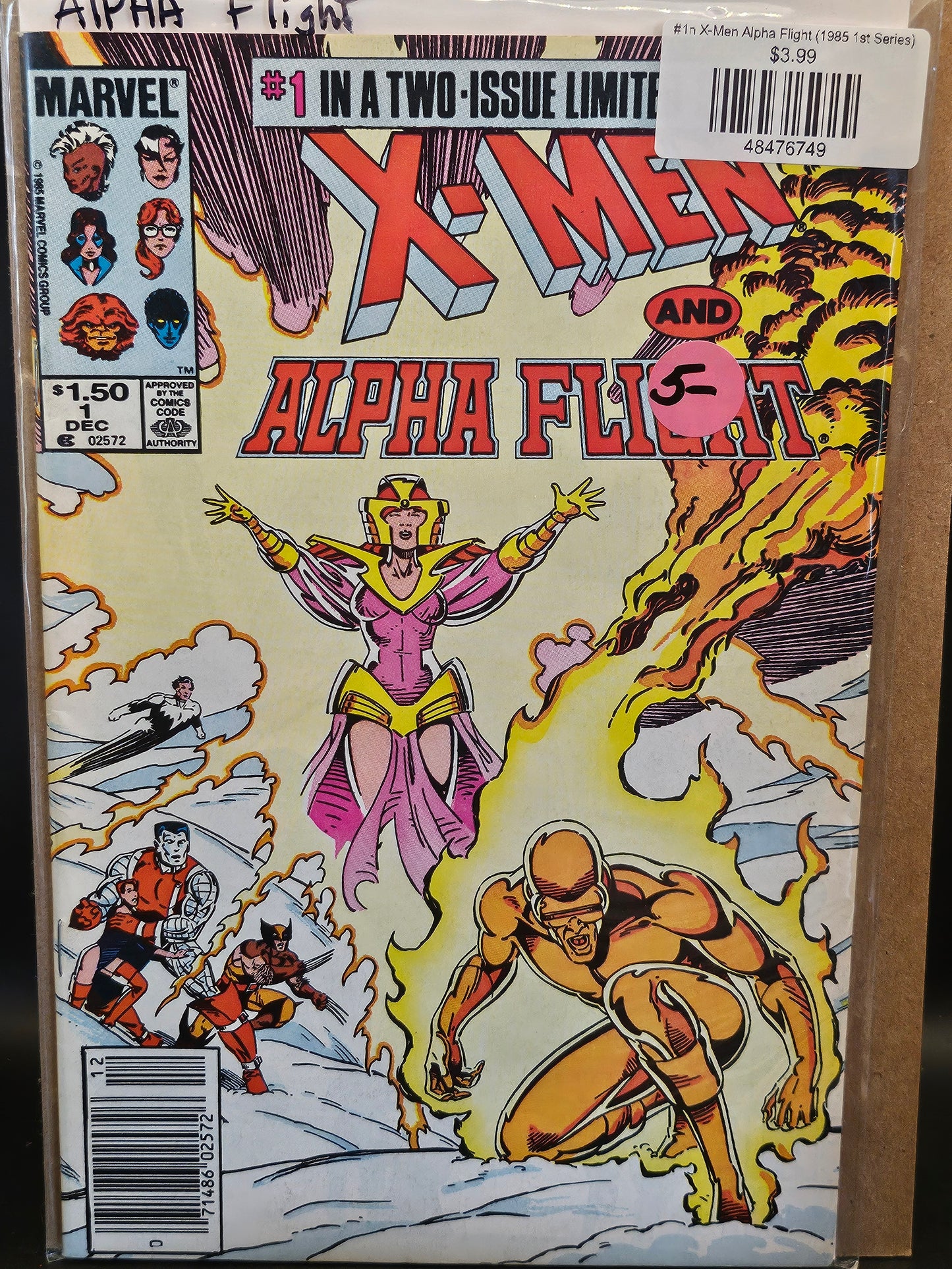 #1n X-Men Alpha Flight (1985 1st Series)