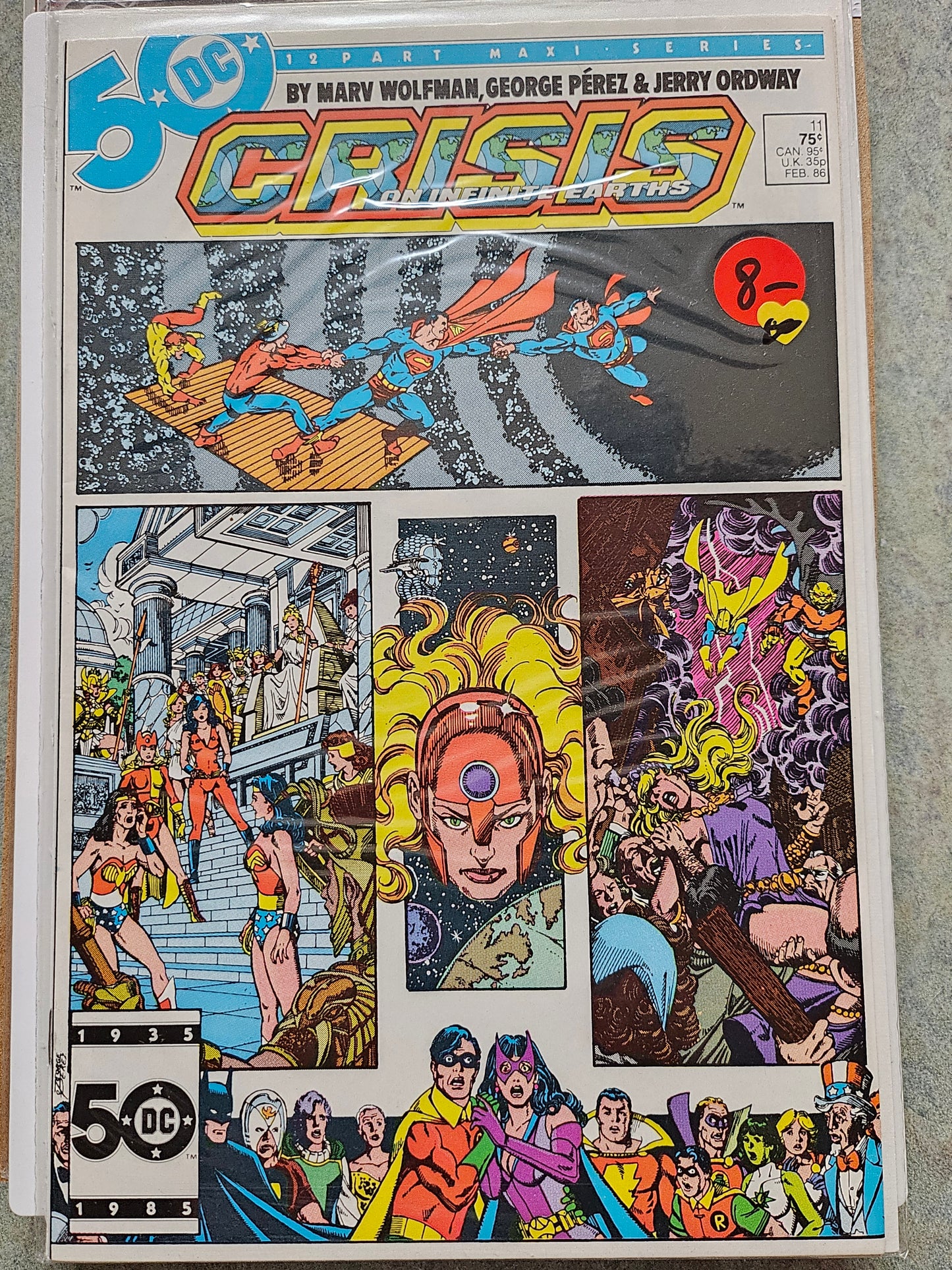 117.103 – Crisis on Infinite Earth - #11 -(LS) maxi series -1985-86