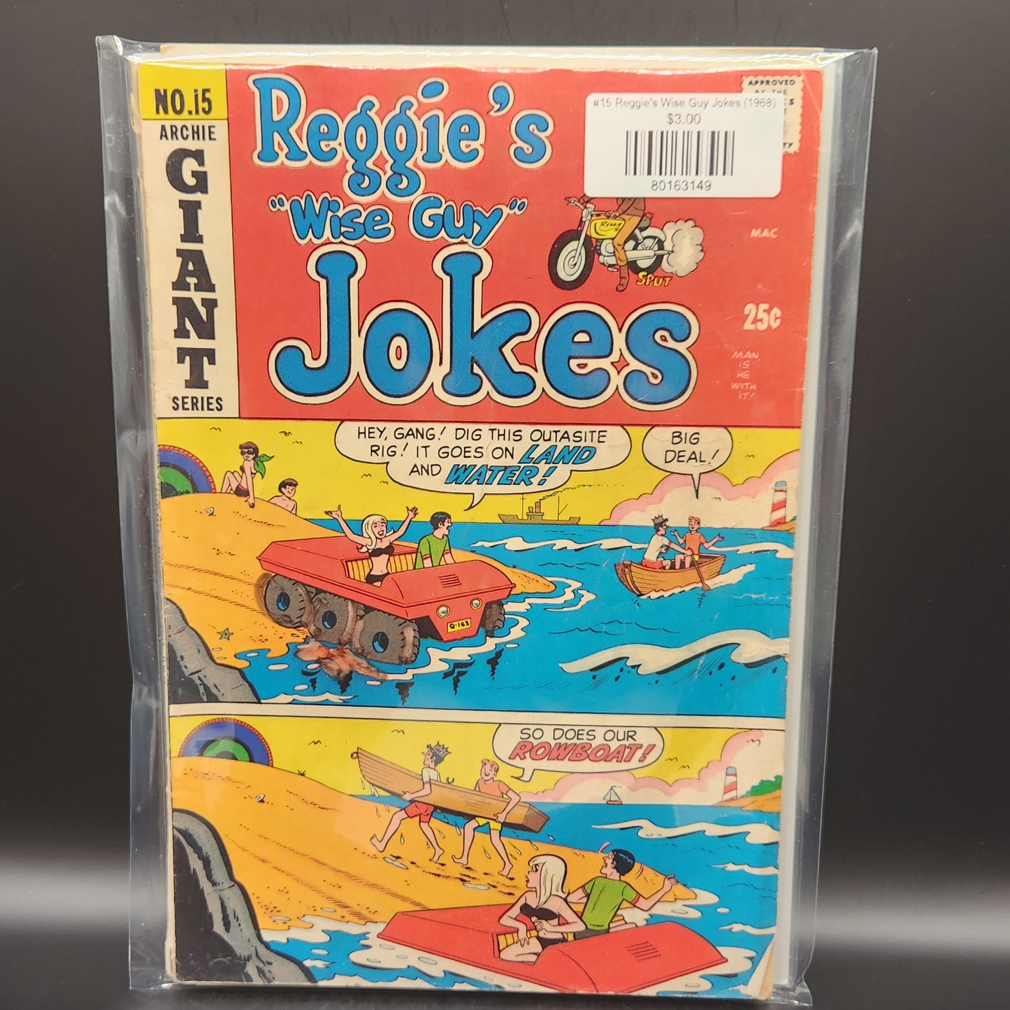 #15 Reggie's Wise Guy Jokes (1968)