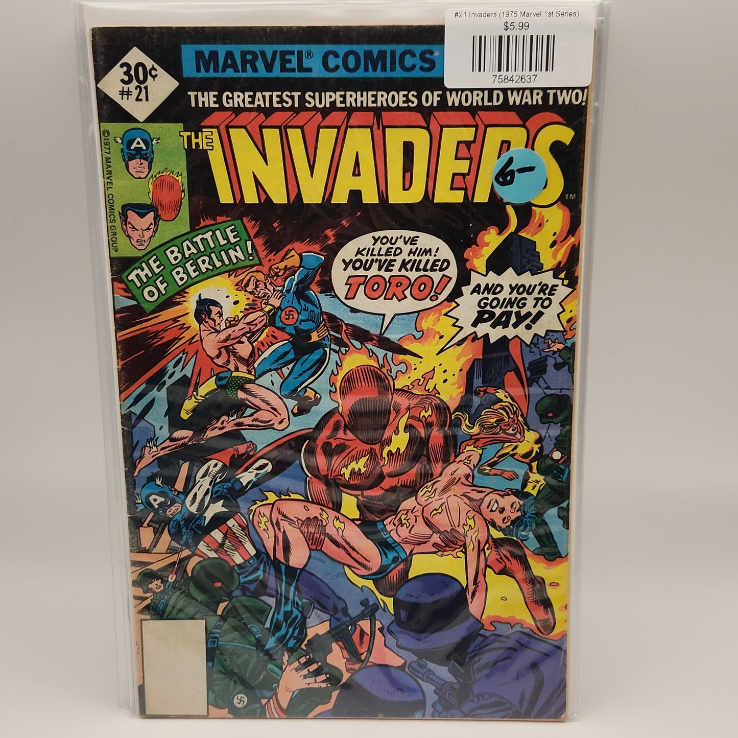 #21 Invaders (1975 Marvel 1st Series)