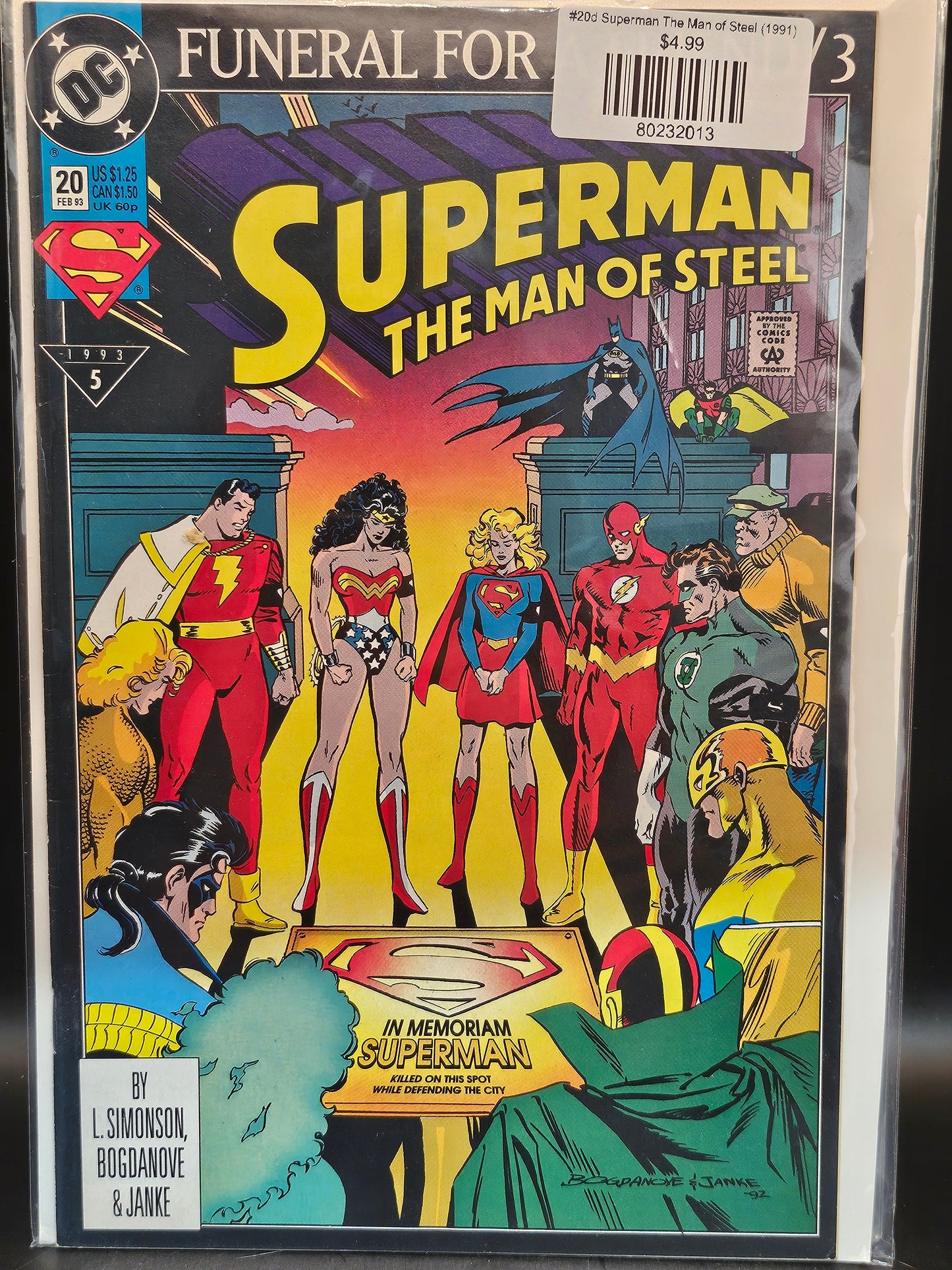 #20d Superman The Man of Steel (1991)