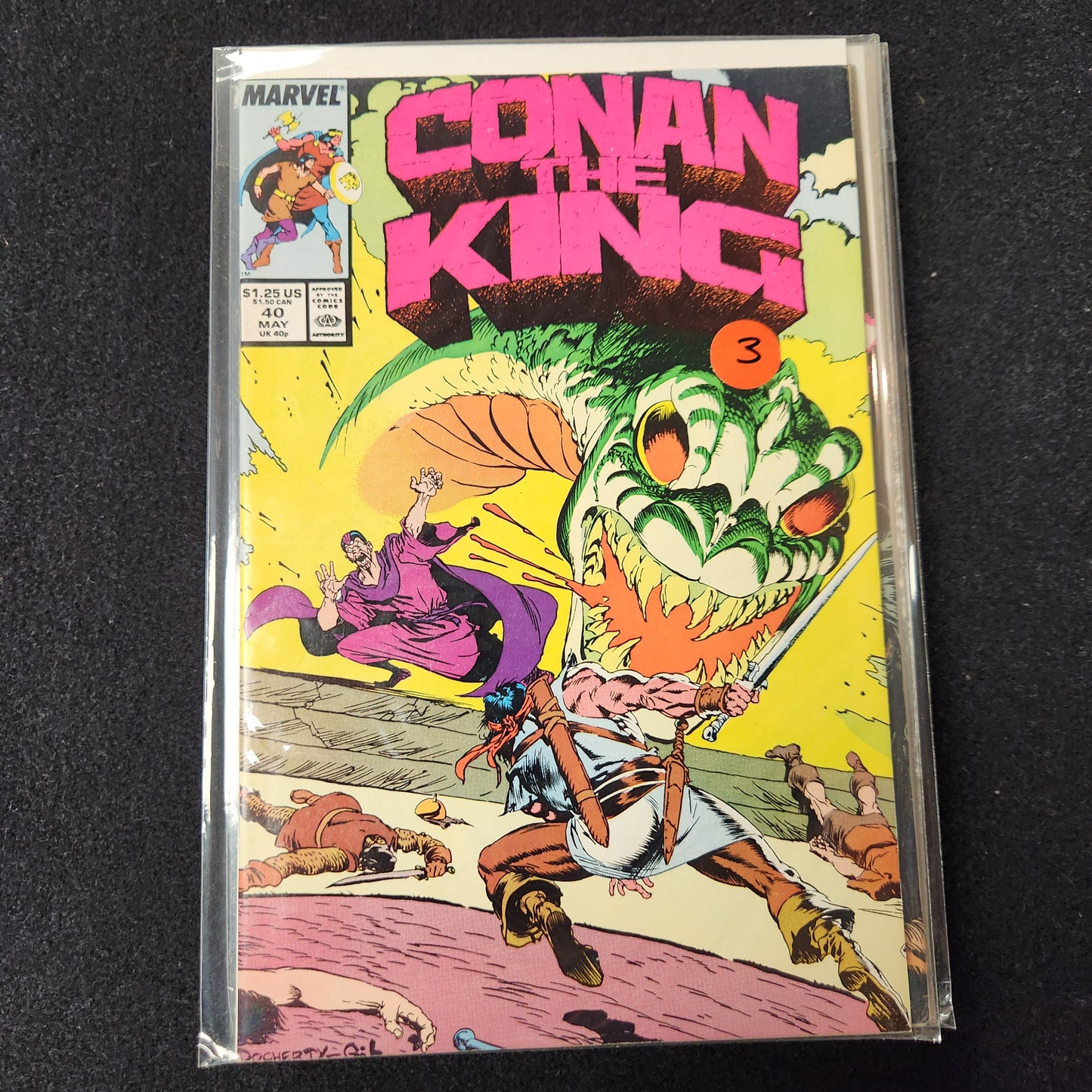 Conan the King – Marvel Comics – 1980–1989 – Volume 1 – Ongoing Series – #40