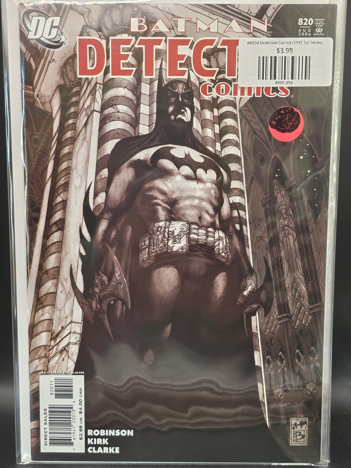 #820d Detective Comics (1937 1st Series)