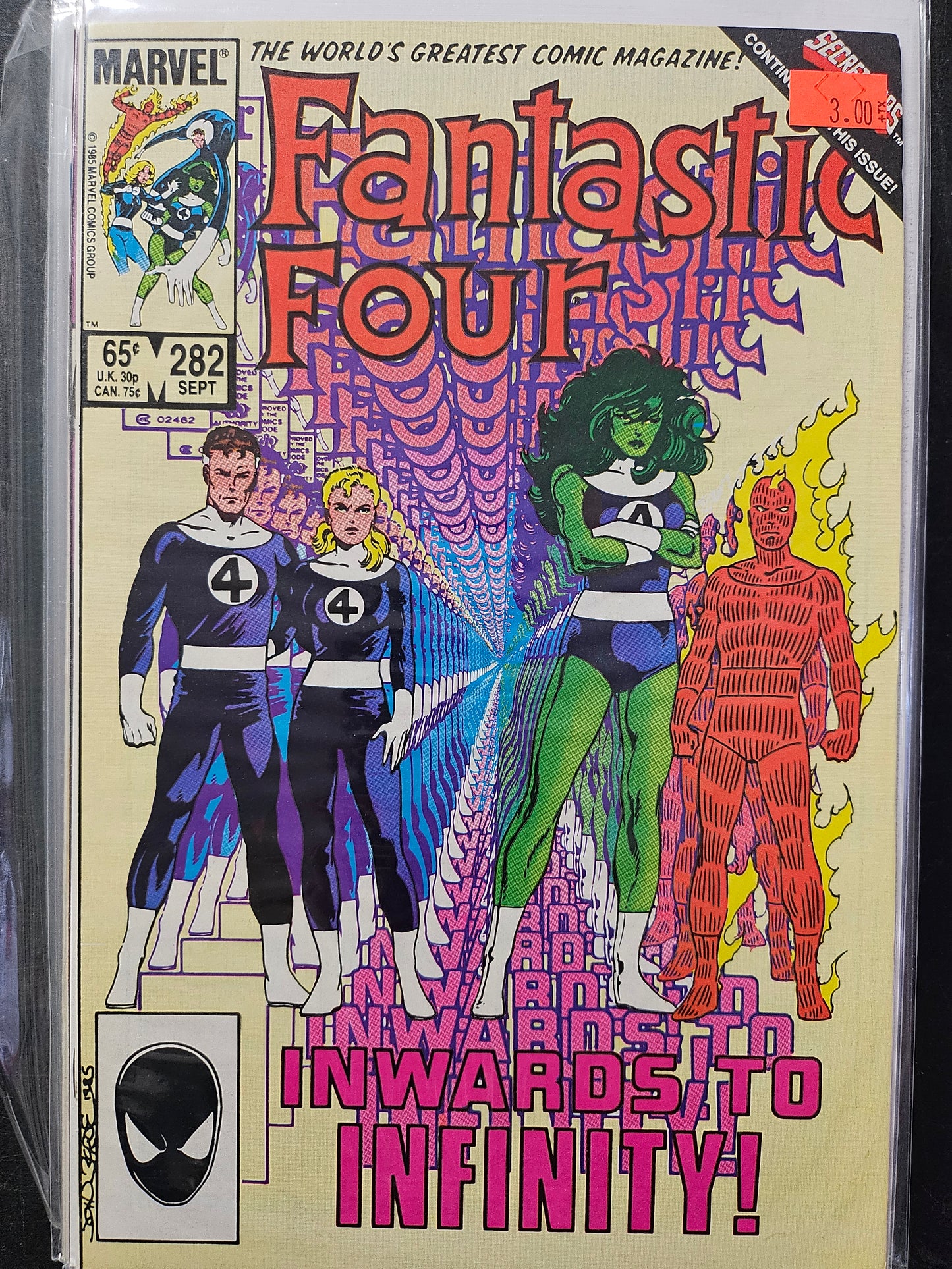 101.104 Fantastic Four – #282 – v1 (1961–1995)