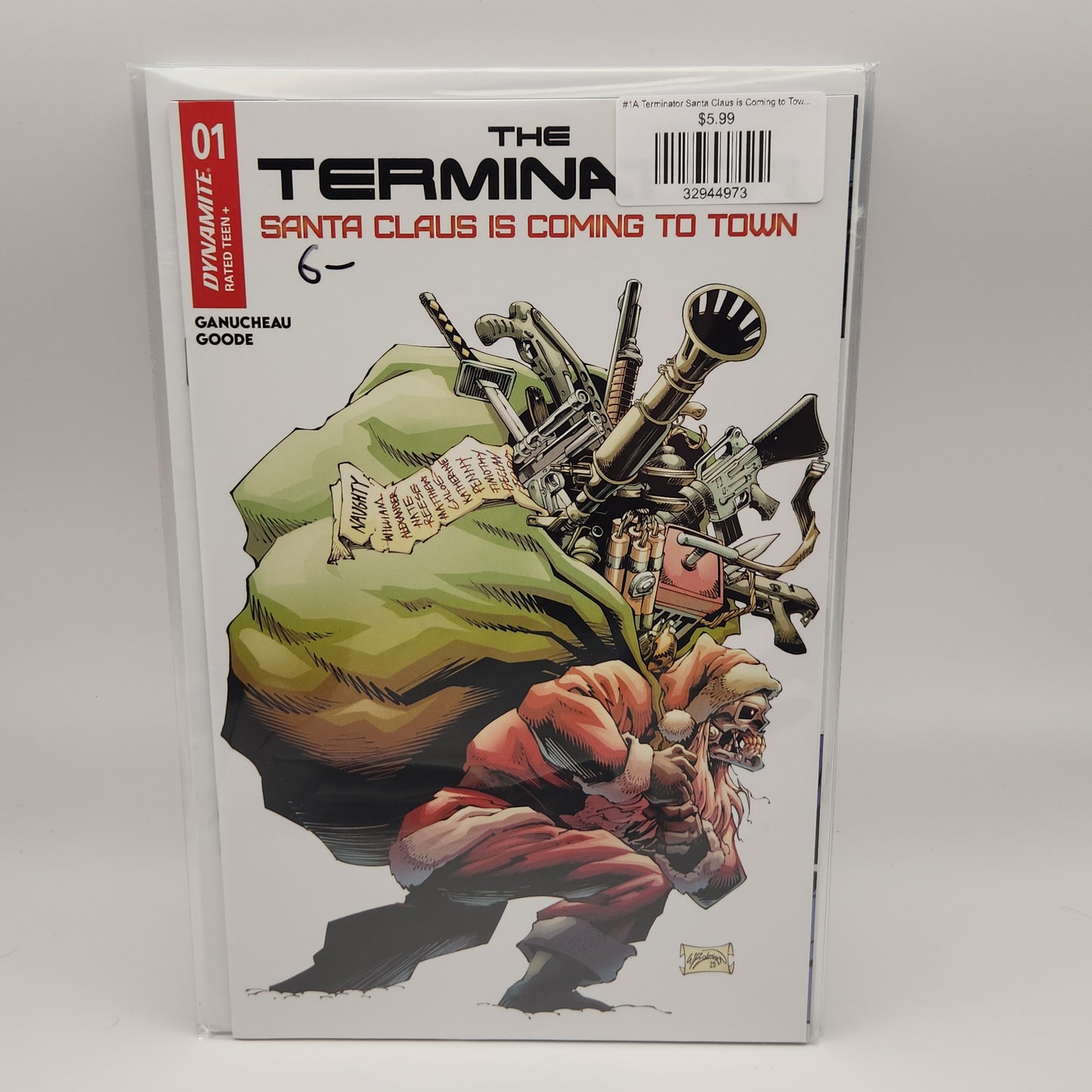 #1A Terminator Santa Claus is Coming to Town (2025 Dynamite)