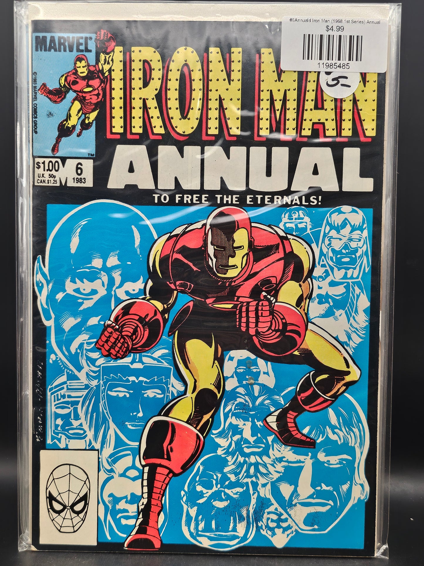 #6Annuald Iron Man (1968 1st Series) Annual
