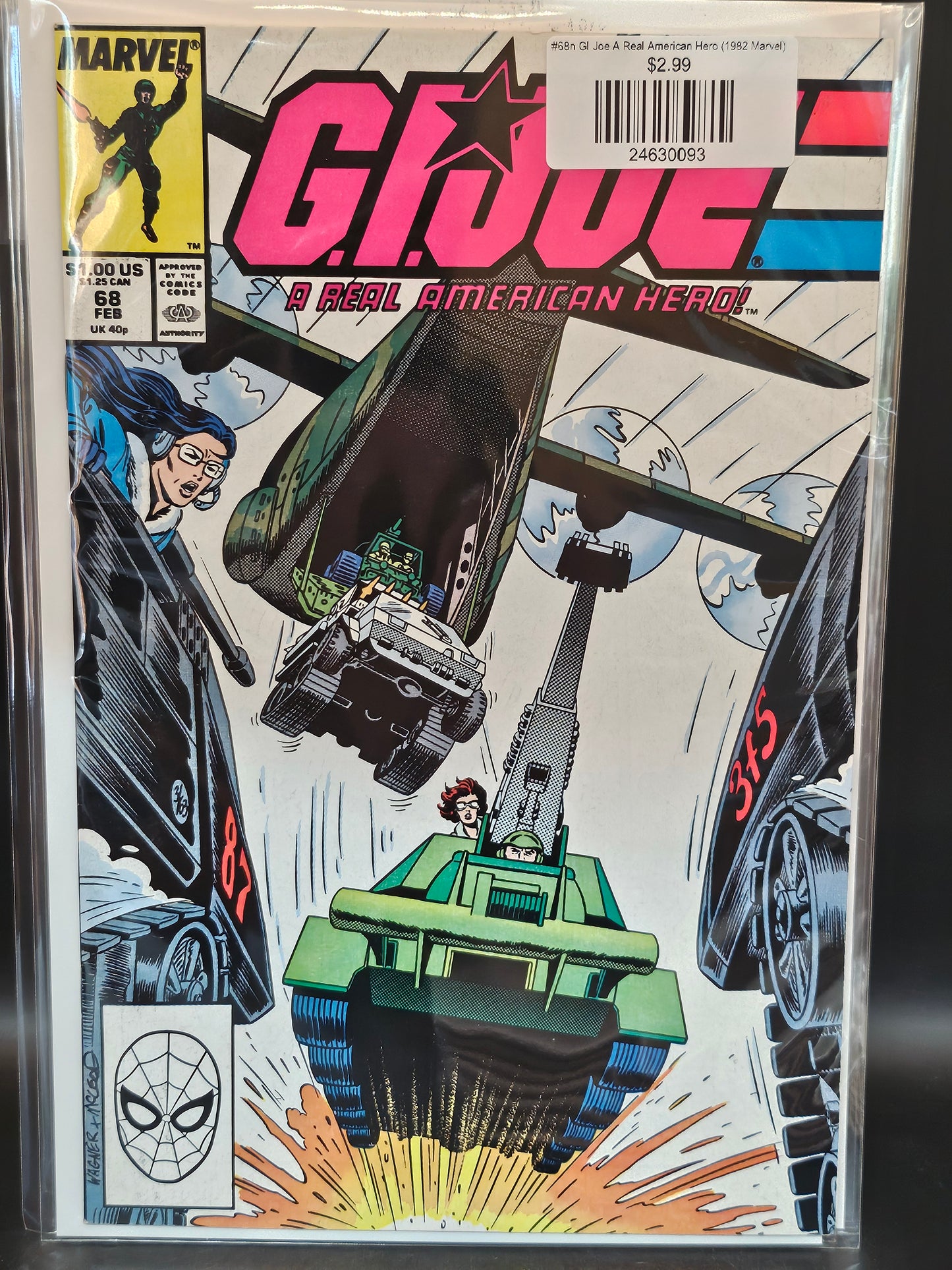 #68n GI Joe A Real American Hero (1982 Marvel)