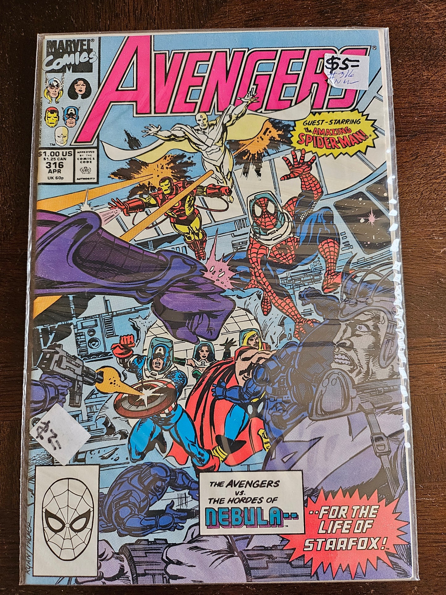 Avengers – Marvel Comics – (1963–1999) – Volume 1 – #316