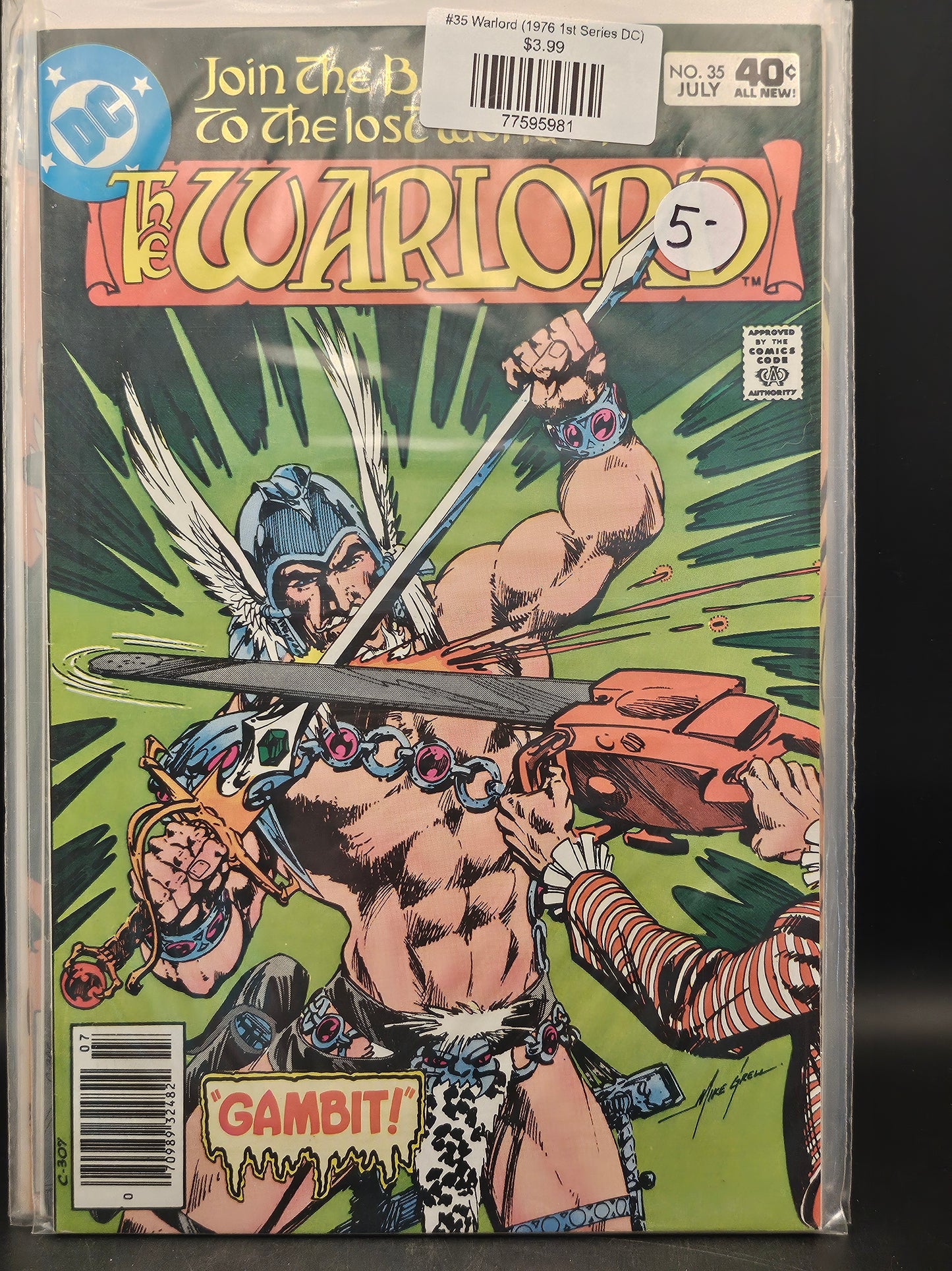 #35 Warlord (1976 1st Series DC)