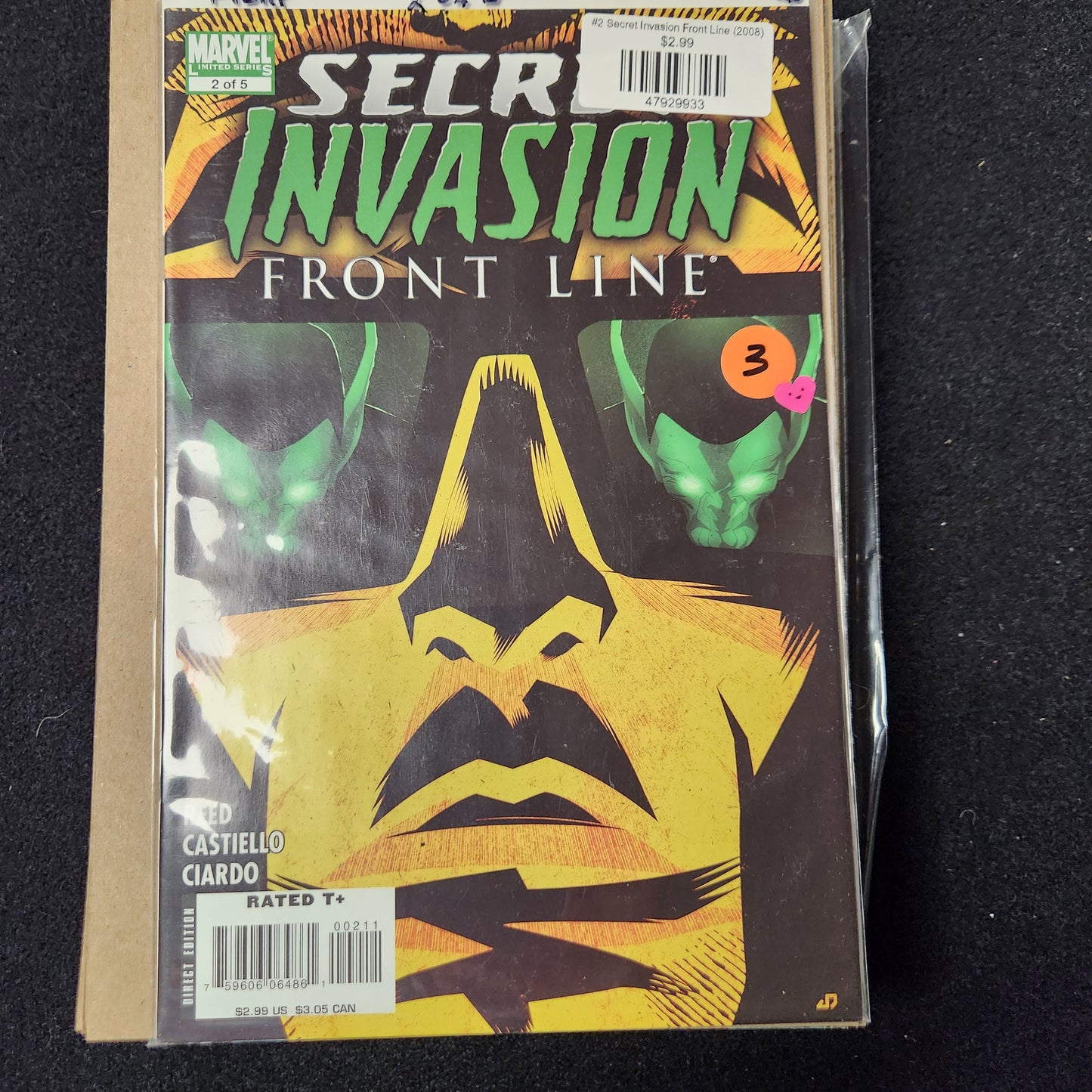 #2 Secret Invasion Front Line (2008)