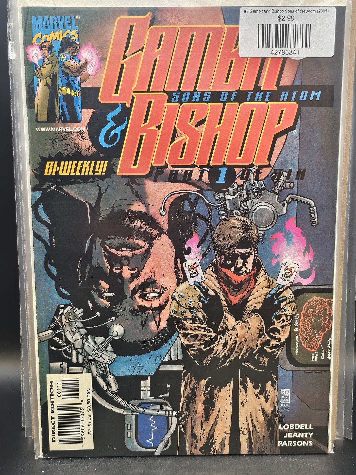 #1 Gambit and Bishop Sons of the Atom (2001)
