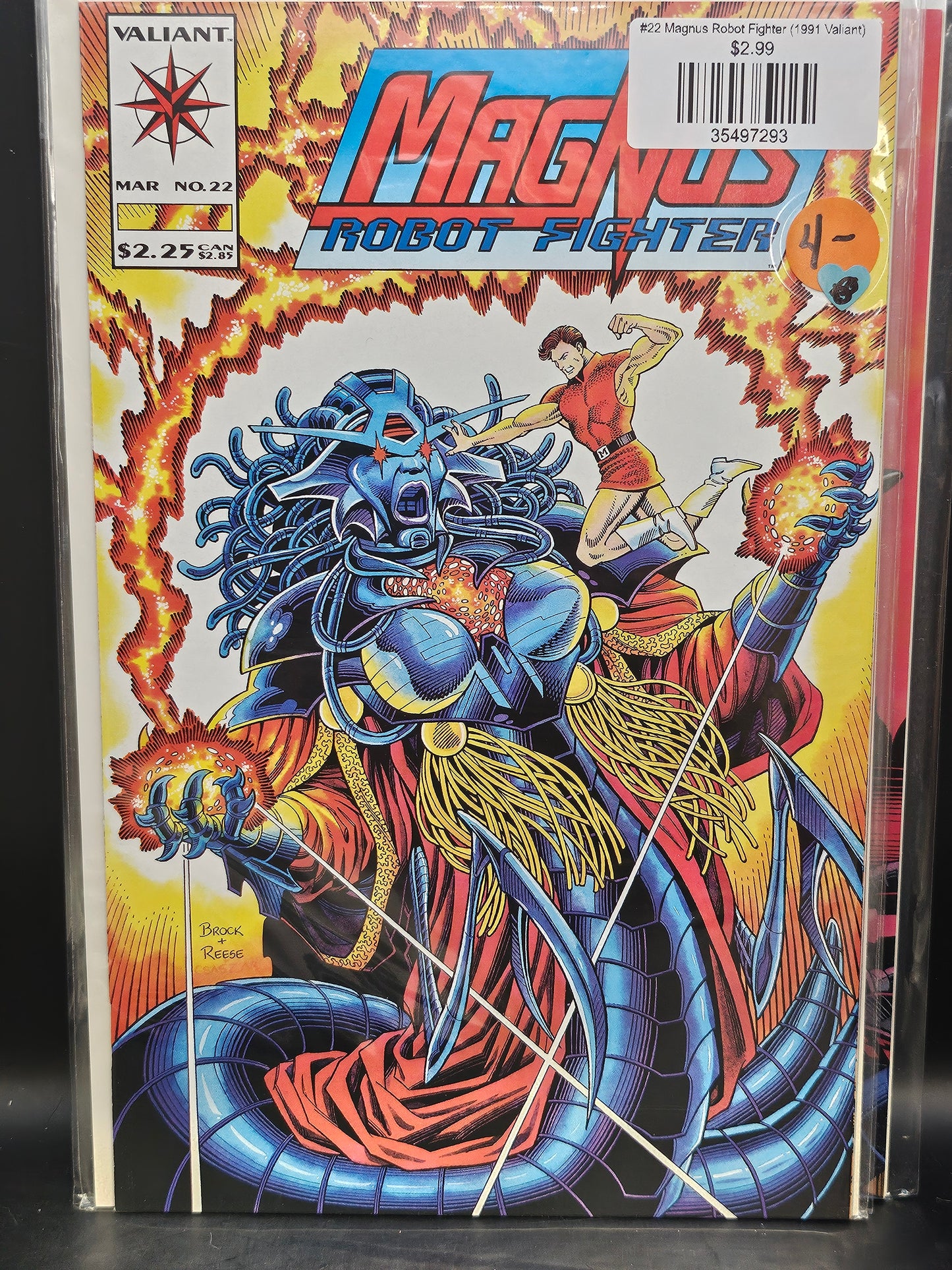 #22 Magnus Robot Fighter (1991 Valiant)