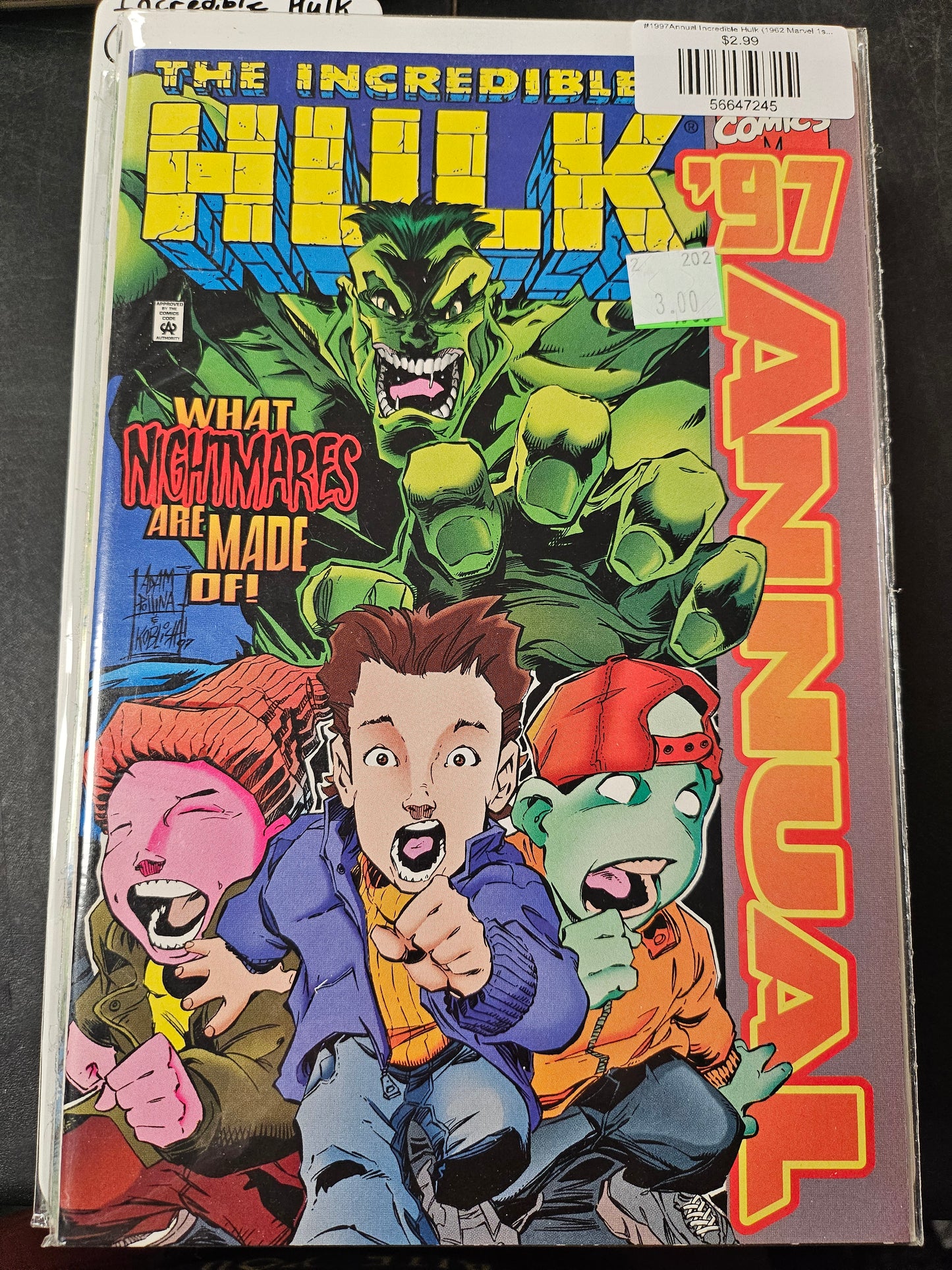 #1997Annual Incredible Hulk (1962 Marvel 1st Series)
