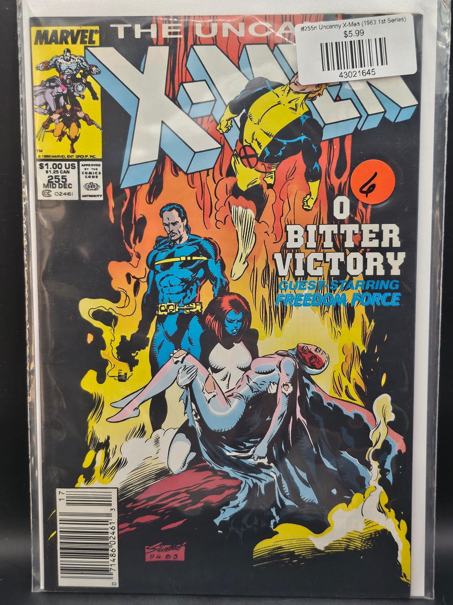 #255n Uncanny X-Men (1963 1st Series)
