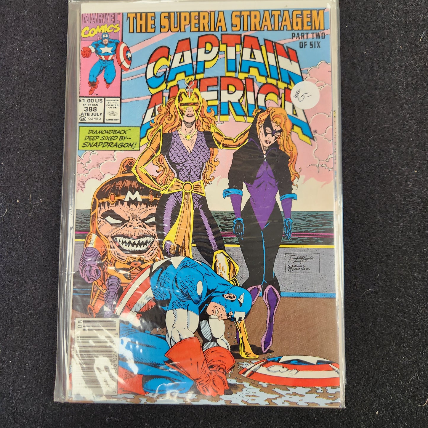 Captain America – Marvel – 1968–1996 – Volume 1 – Ongoing Series – #388