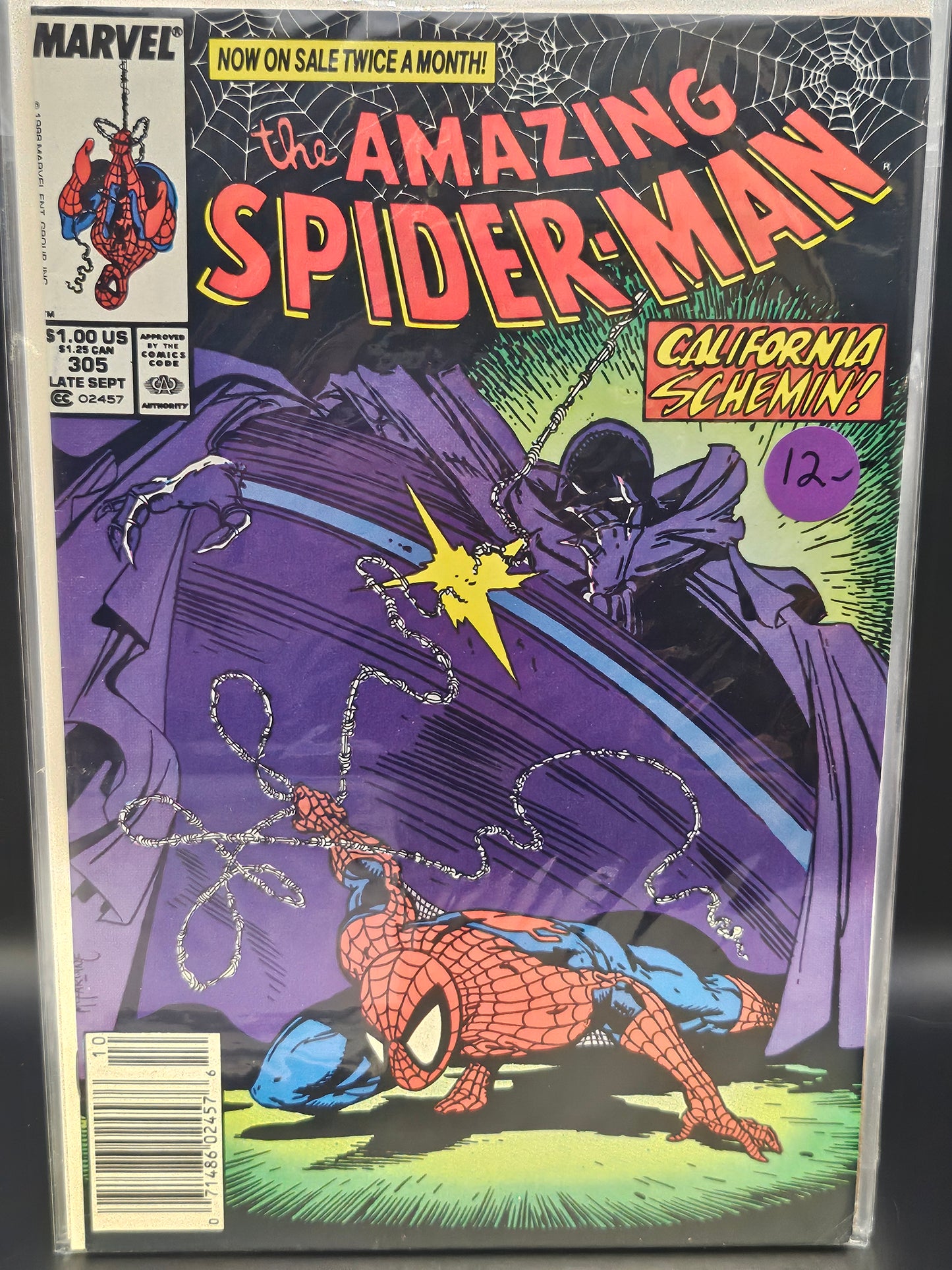 #305 Newsstand Edition- Amazing Spider-Man (1963 1st Series)
