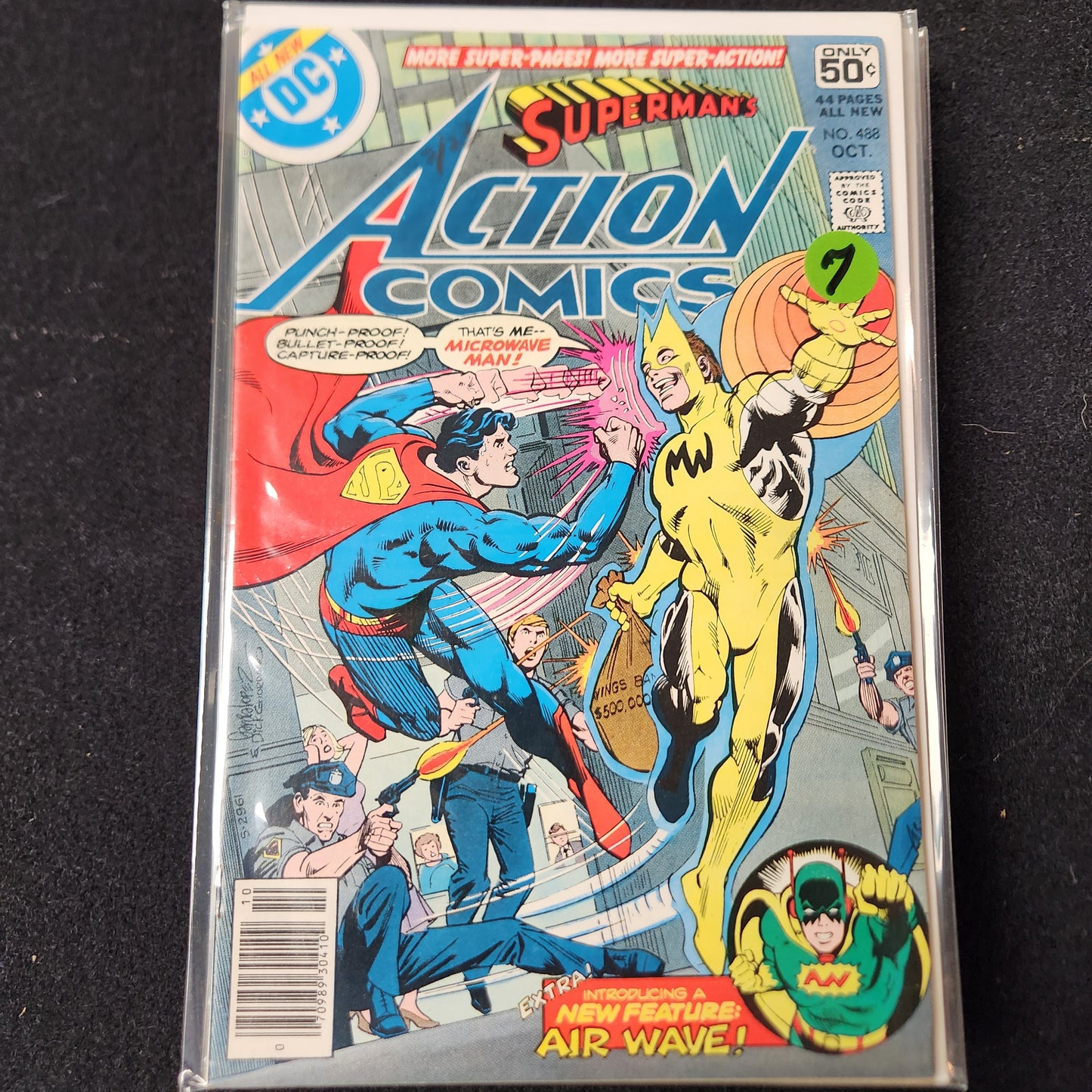 Action Comics #488 - Air Wave (DC 1978)