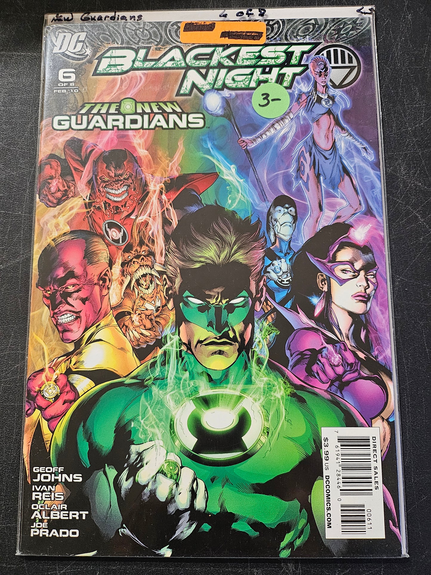 Blackest Night – DC Comics – (2009–2010) – Volume 1 – Limited Series - #6 of 8