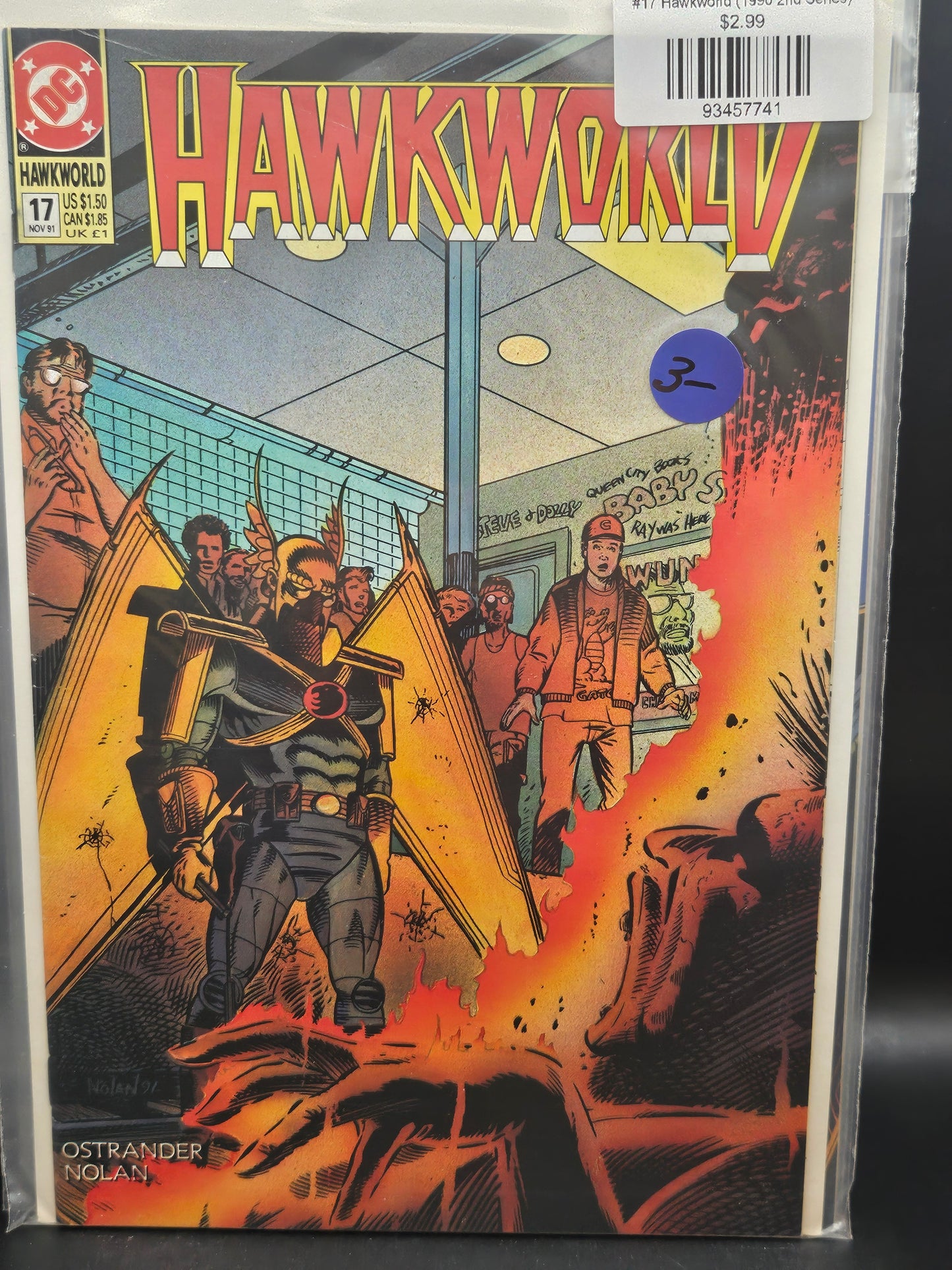 #17 Hawkworld (1990 2nd Series)