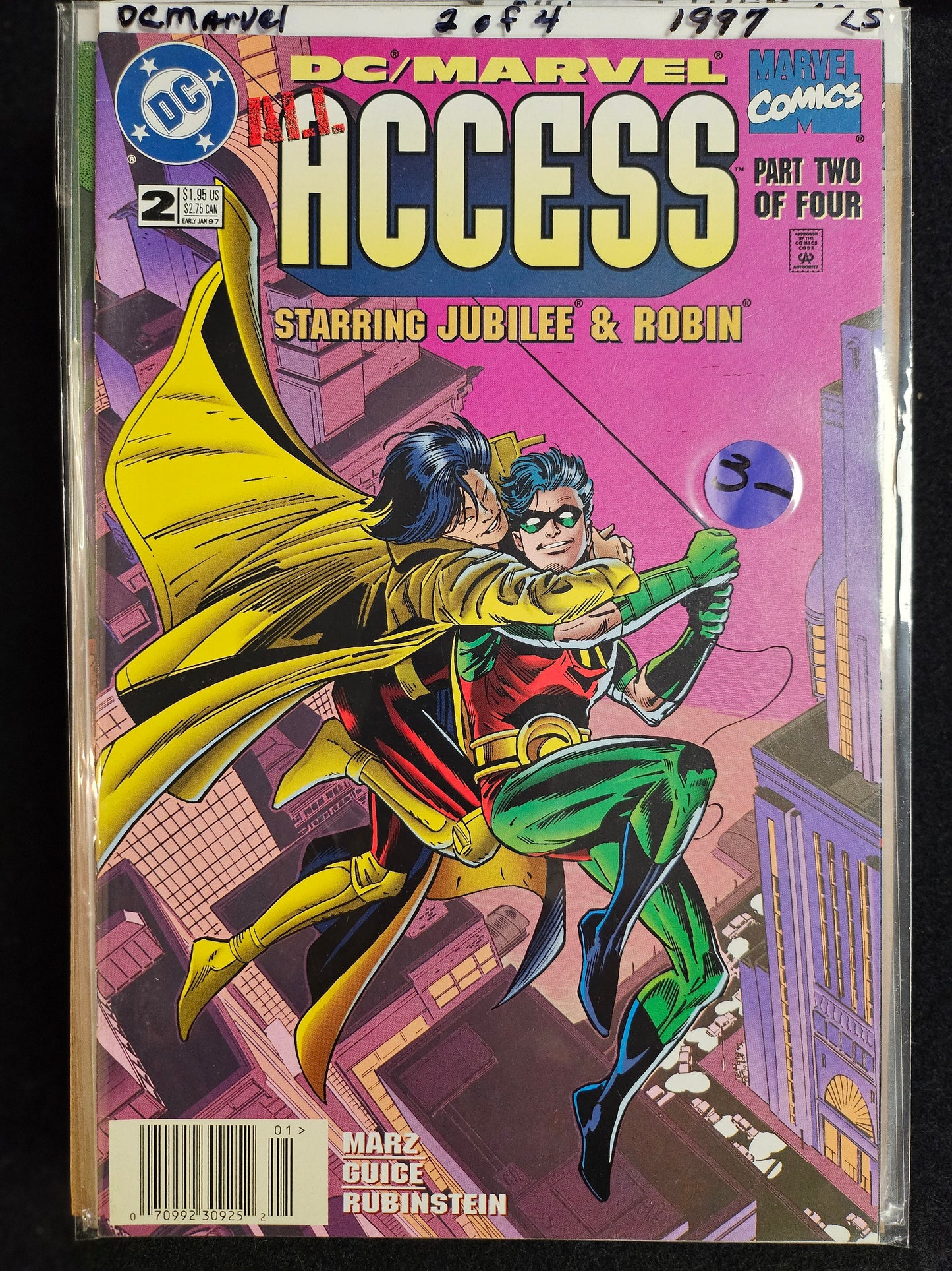 100.101 - DC Marvel All Access - (LS) #2 of 4 -1996