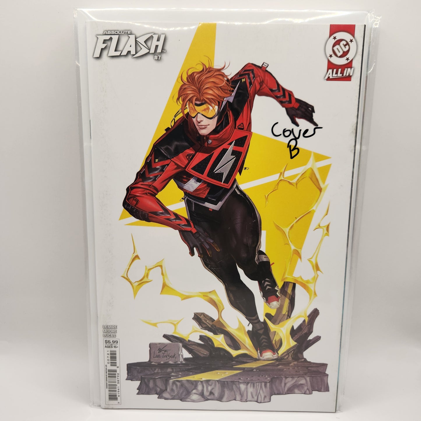 #7 Cover B - Absolute Flash – DC – 2025–Present – Volume 1 – Ongoing Series – #1–Present - Inhyuk Lee -