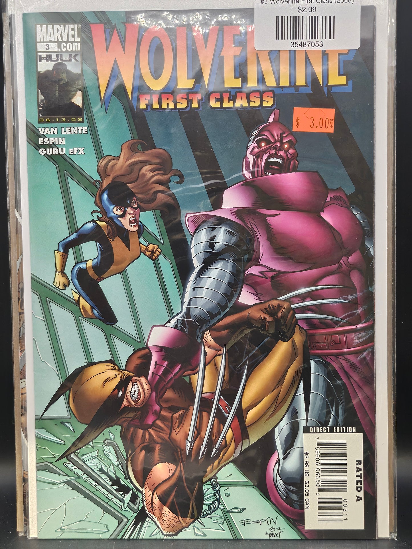#3 Wolverine First Class (2008)