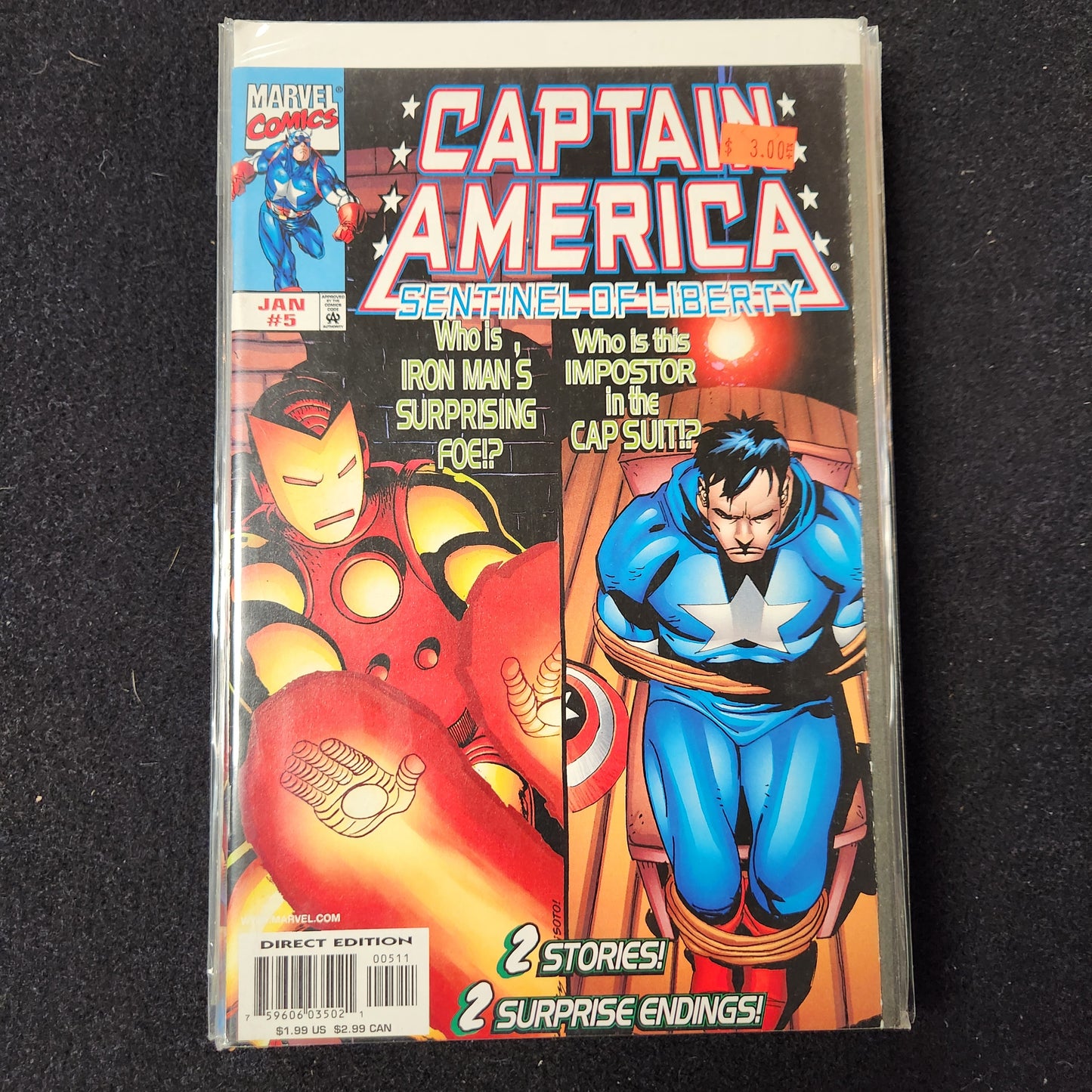 Captain America: Sentinel of Liberty – Marvel – 1998–1999 – Volume 1 – Ongoing Series – #5