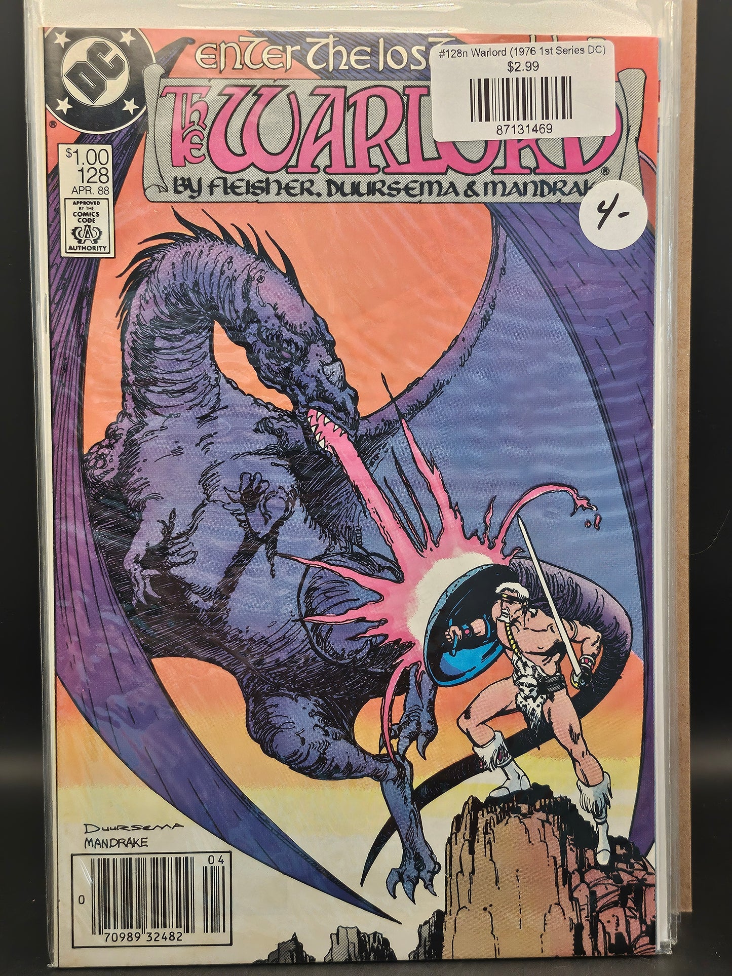 #128n Warlord (1976 1st Series DC)