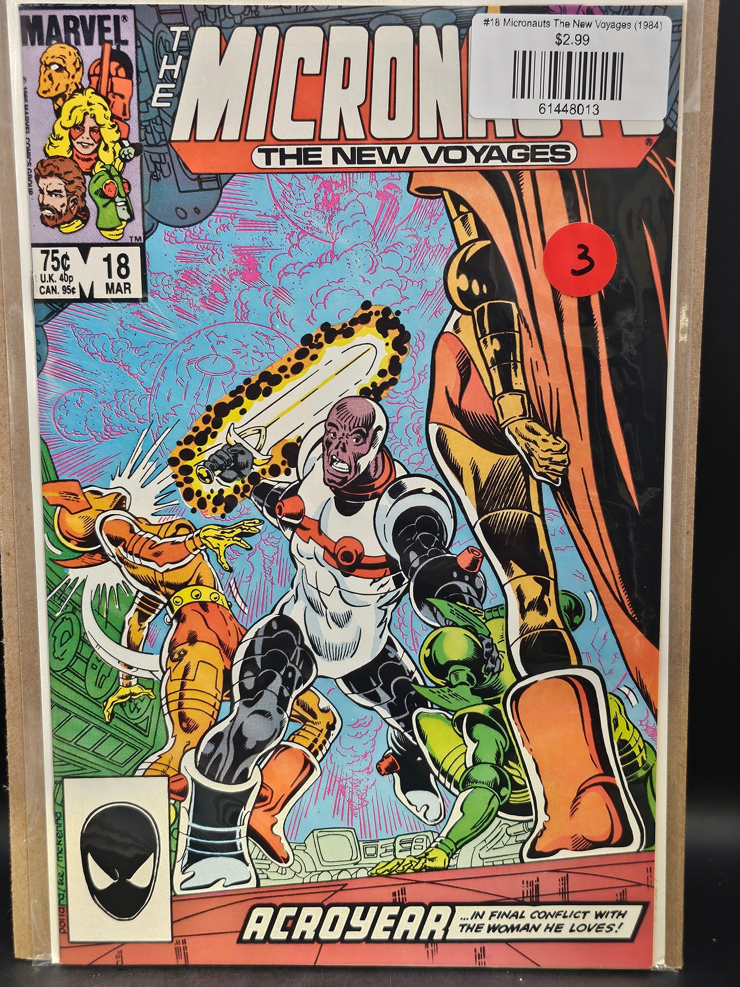 #18 Micronauts The New Voyages (1984)