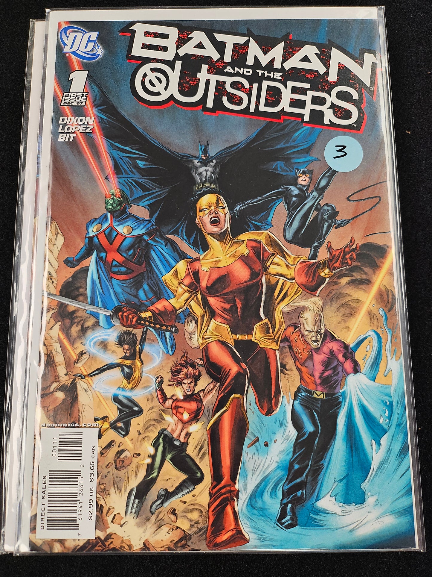 Batman and the Outsiders – DC Comics – (2007–2009) – Volume 2 – #1