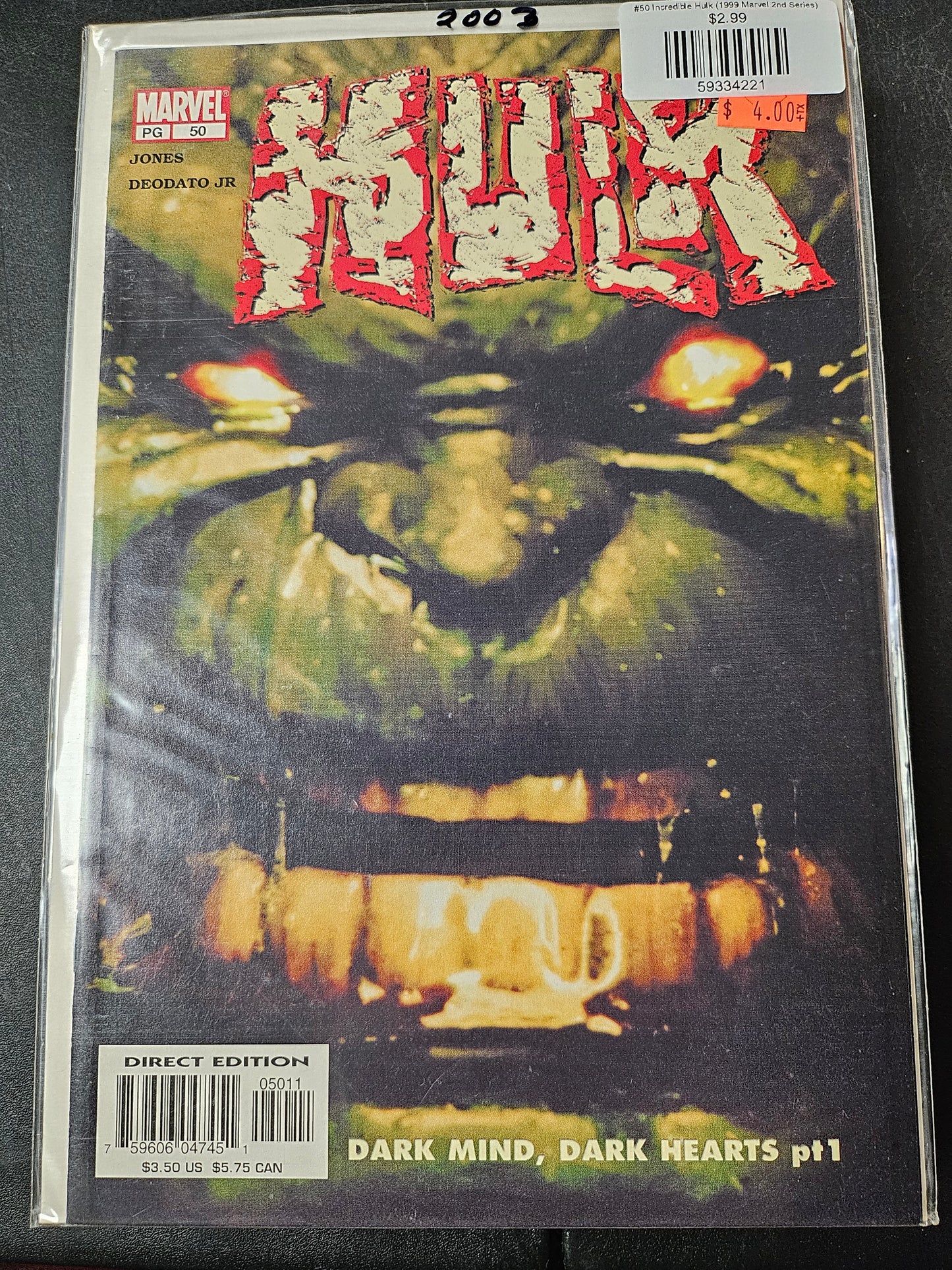 #50 Incredible Hulk (1999 Marvel 2nd Series)
