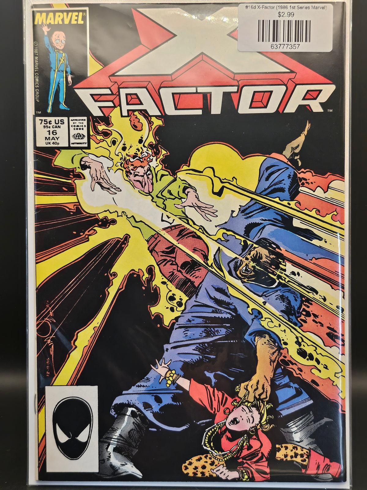 #16d X-Factor (1986 1st Series Marvel)