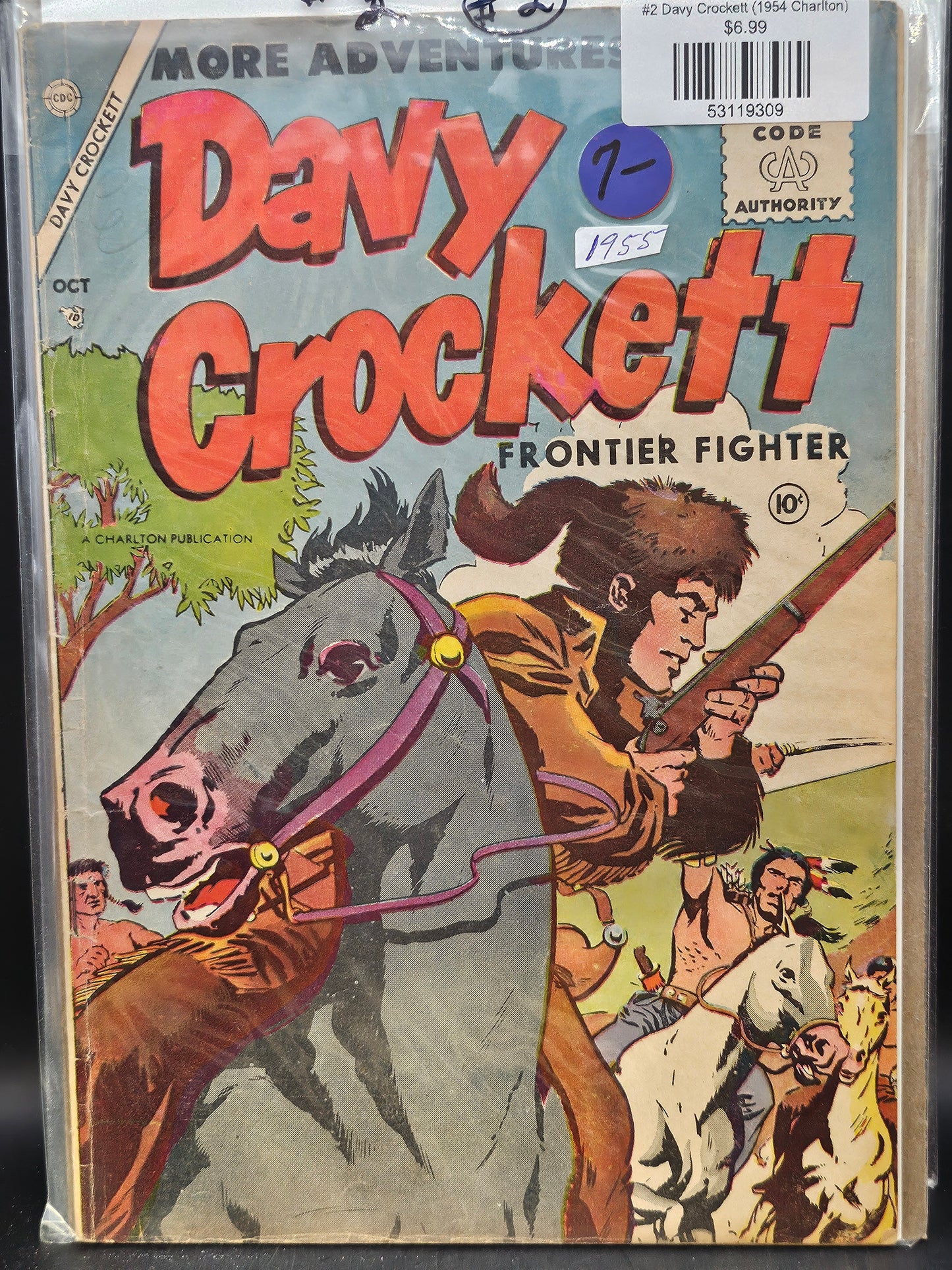 #2 Davy Crockett (1954 Charlton)