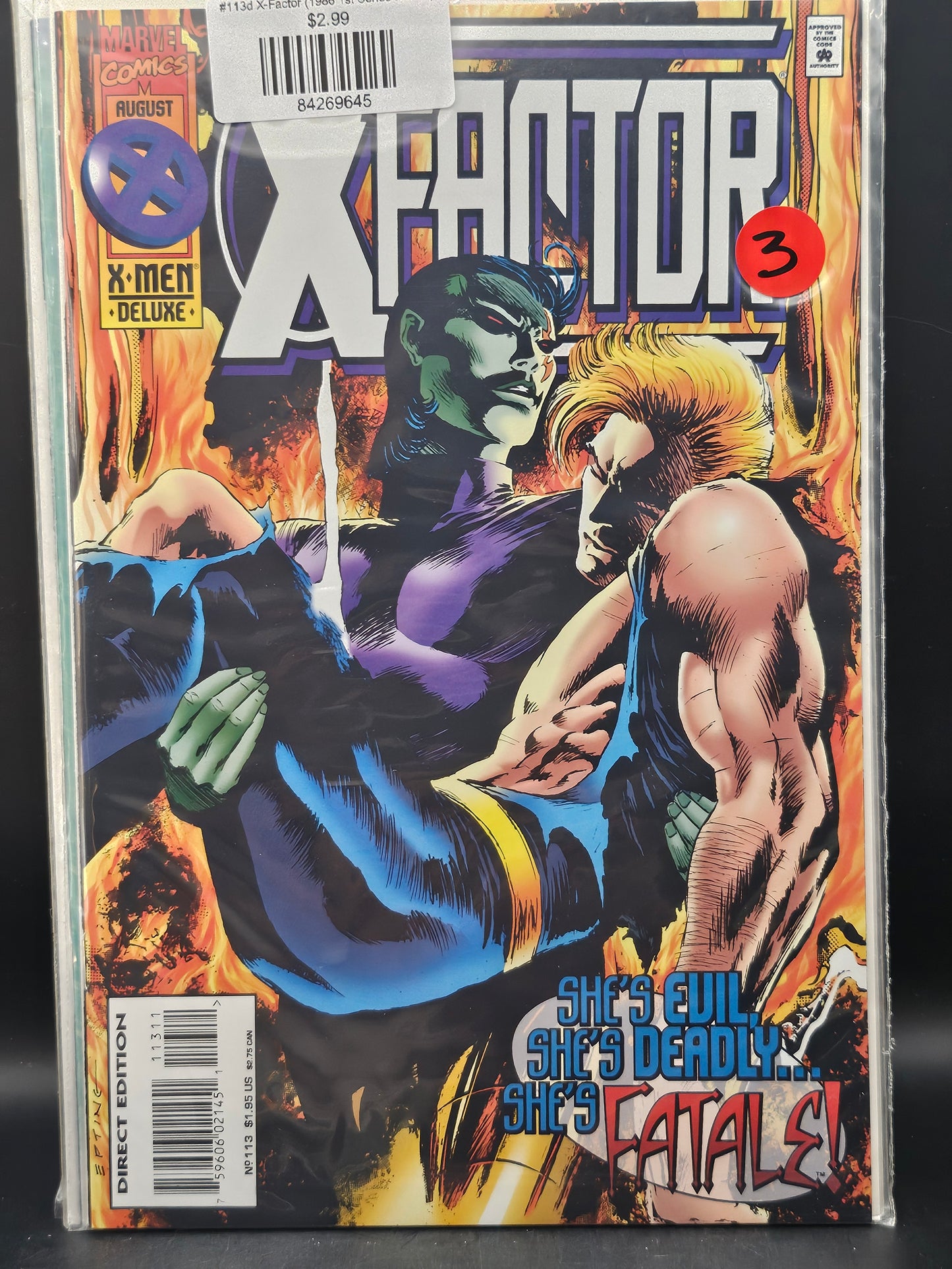 #113d X-Factor (1986 1st Series Marvel)
