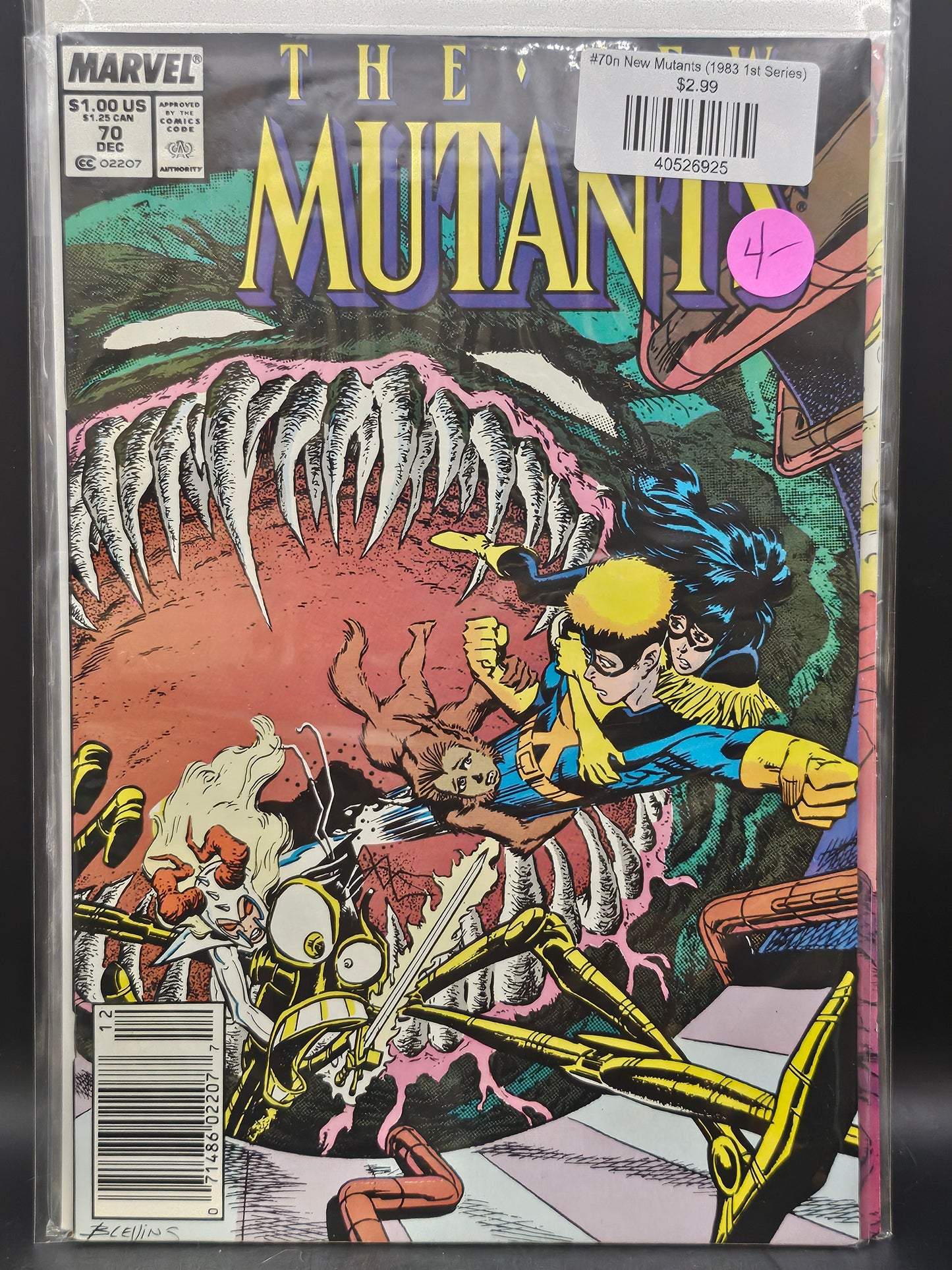 #70n New Mutants (1983 1st Series)