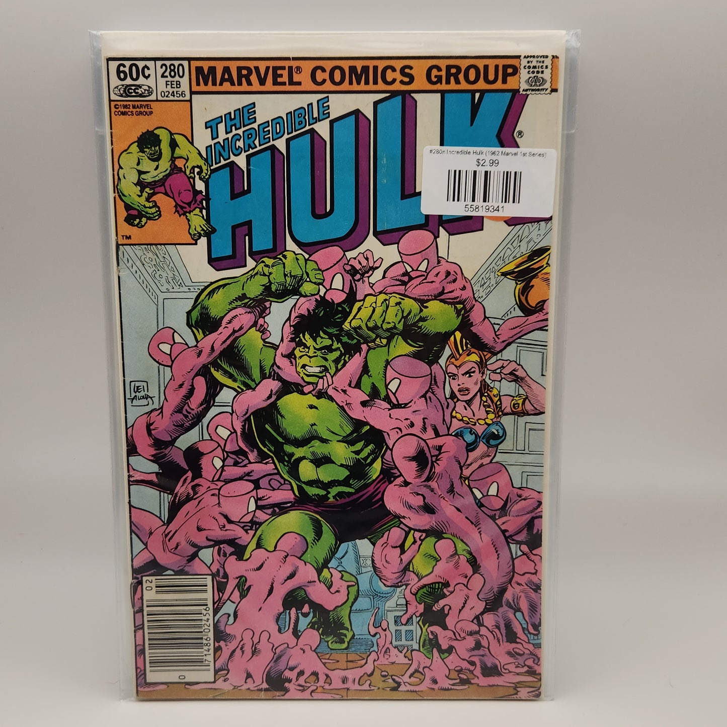 #280n Incredible Hulk (1962 Marvel 1st Series)