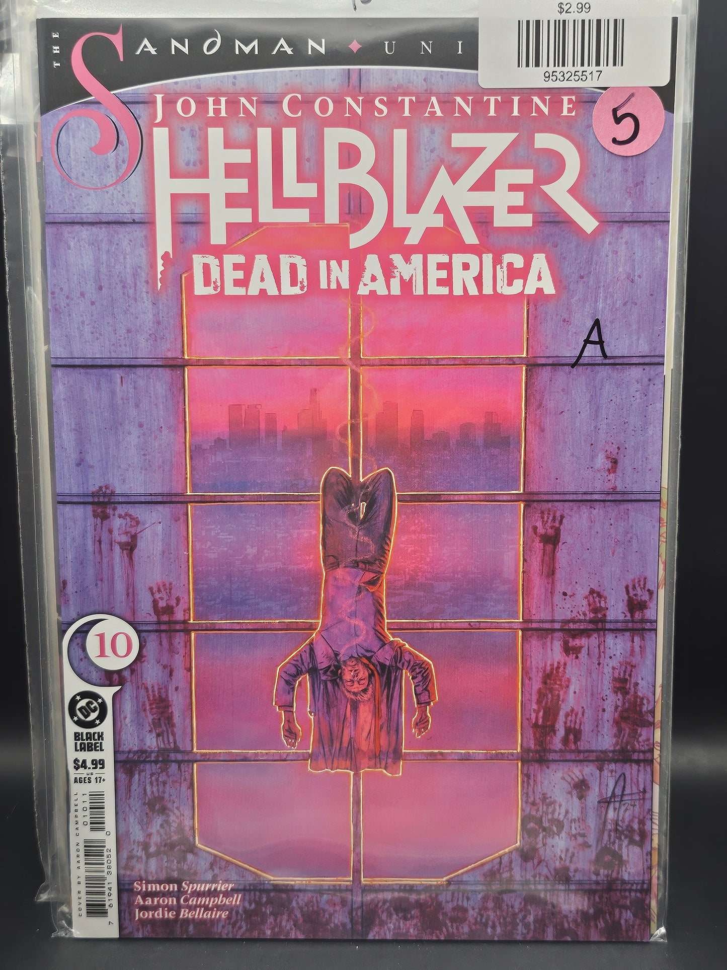 #10A John Constantine Hellblazer Dead in America (2024 DC)