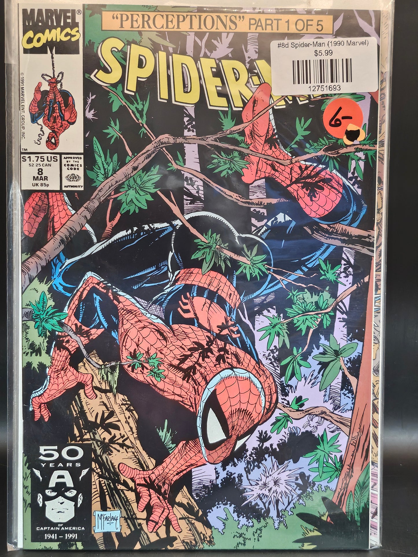 #8d Spider-Man (1990 Marvel)