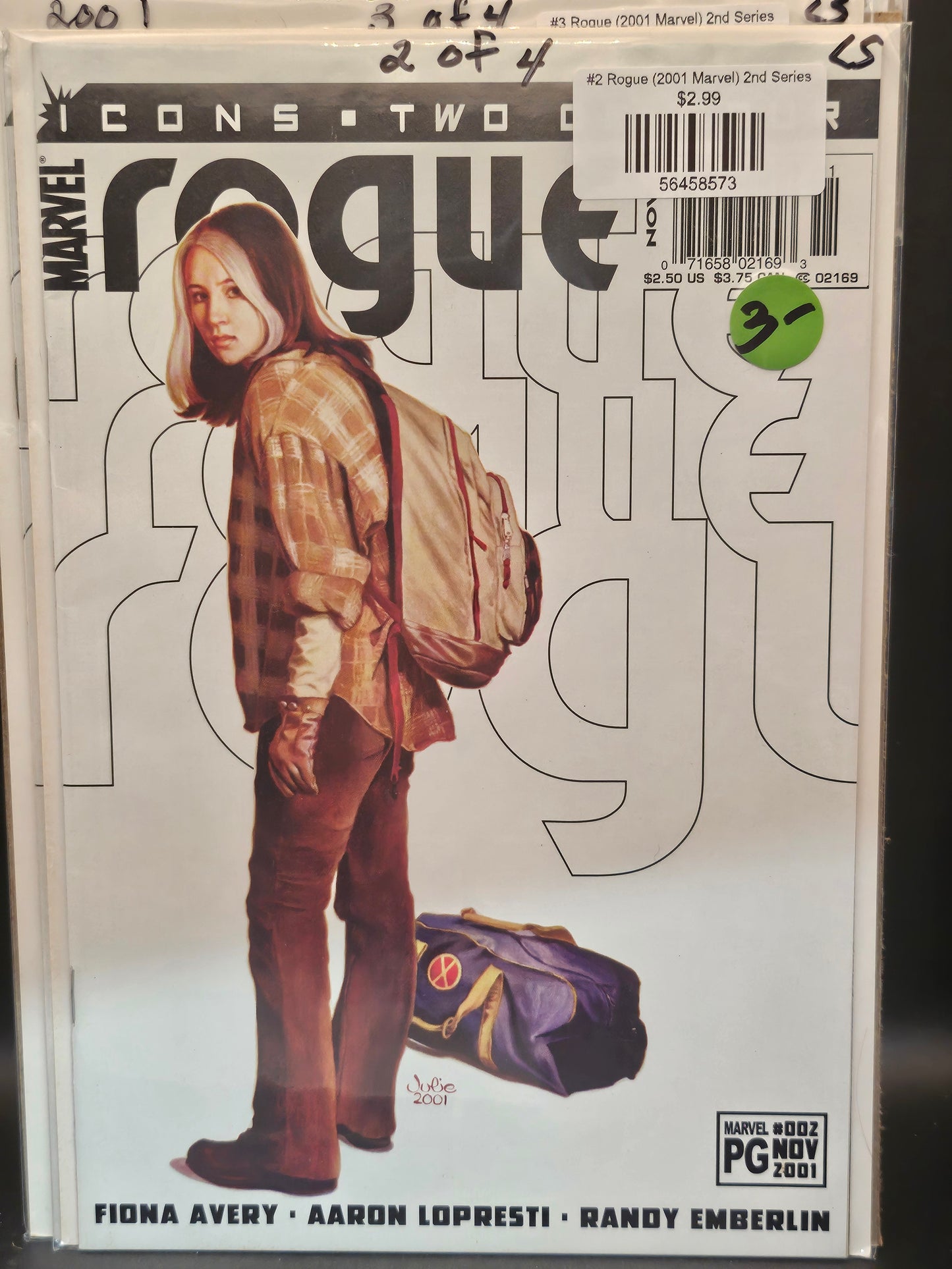 #2 Rogue (2001 Marvel) 2nd Series