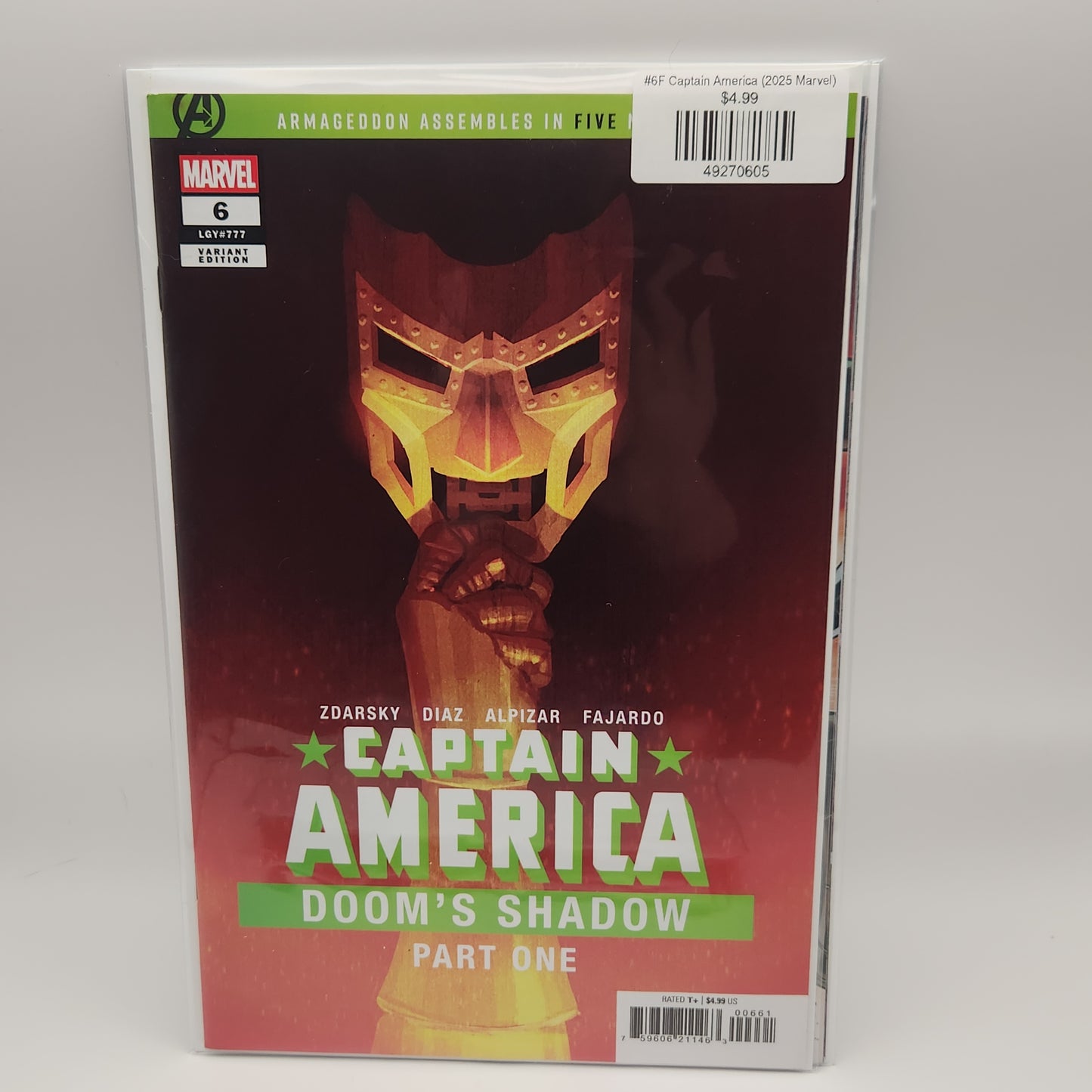 #6F Captain America (2025 Marvel)