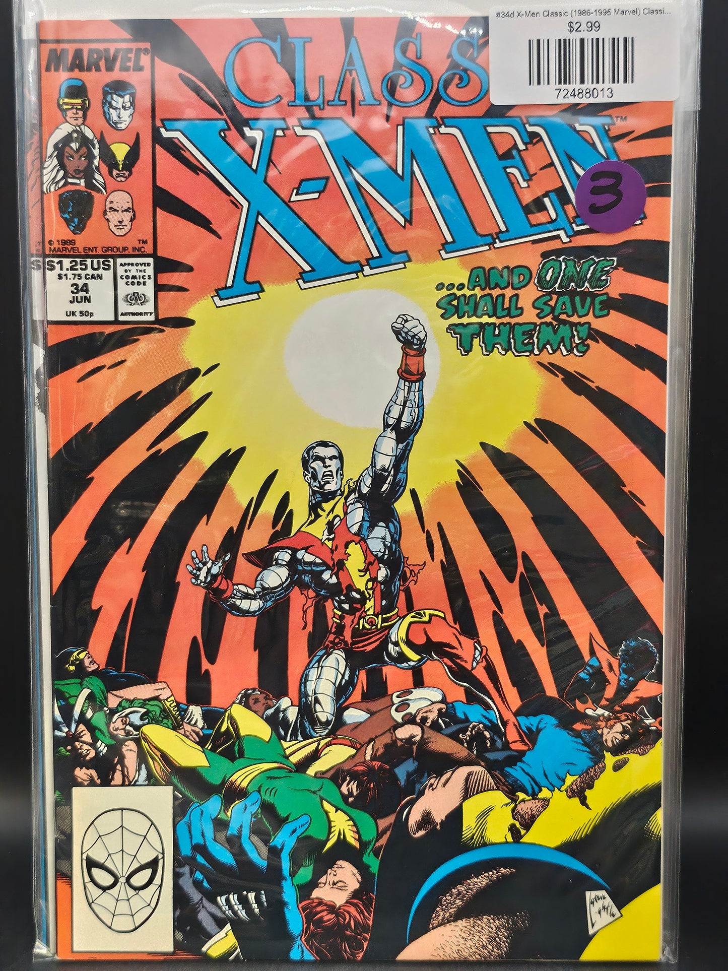 #34d X-Men Classic (1986-1995 Marvel) Classic X-Men