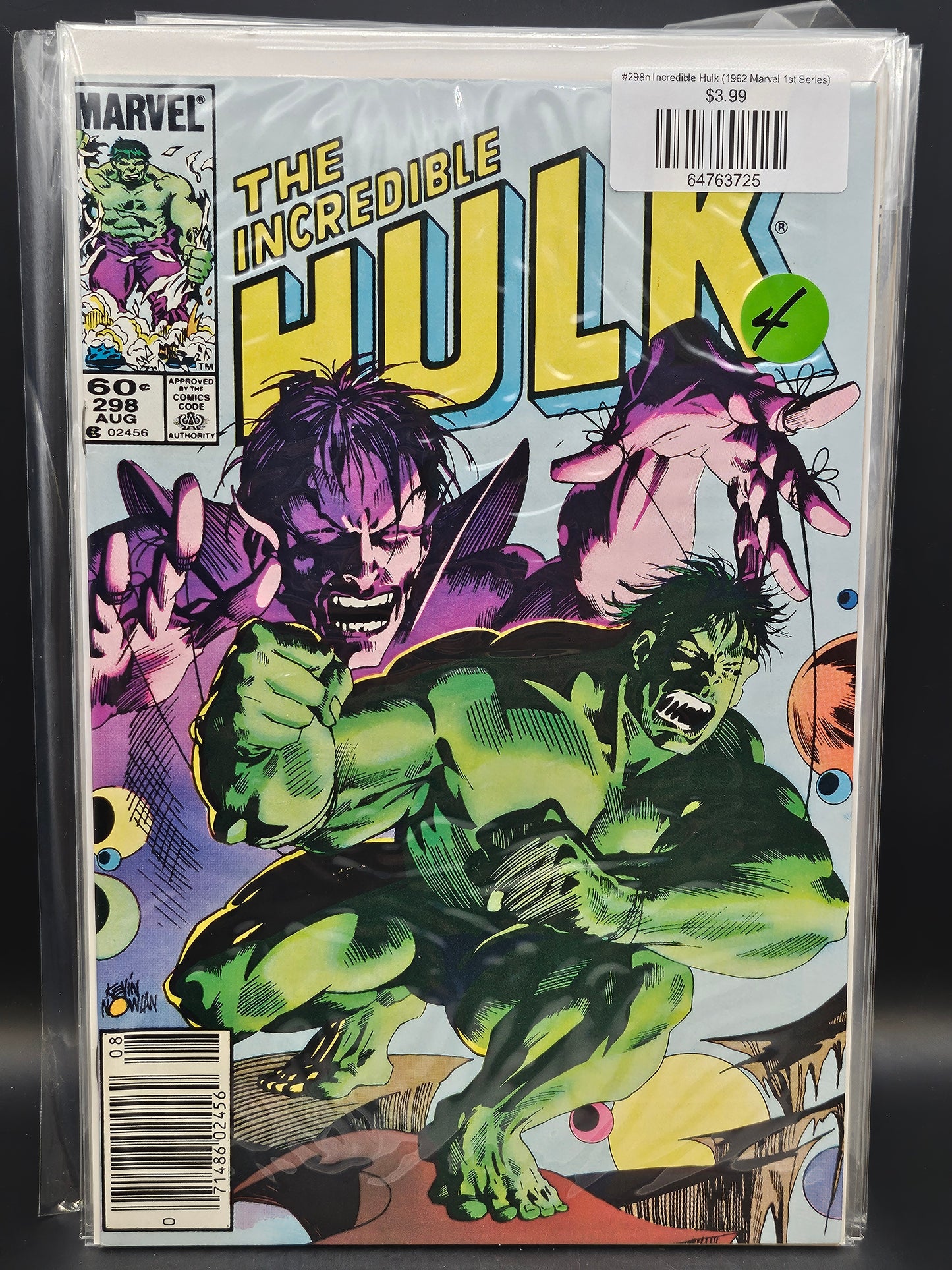 #298n Incredible Hulk (1962 Marvel 1st Series)